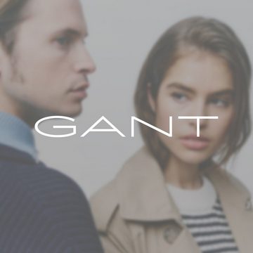 Gant Langarmshirt 4203494 Damen Slim Striped 1x1 LS gestreift Langarmshirt