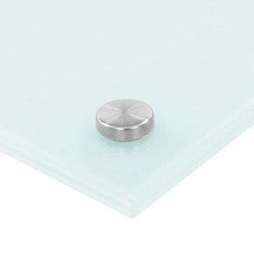 möbelando Küchenrückwand 298279, aus Hartglas in Weiß. Abmessungen (BxH) 80x60 cm