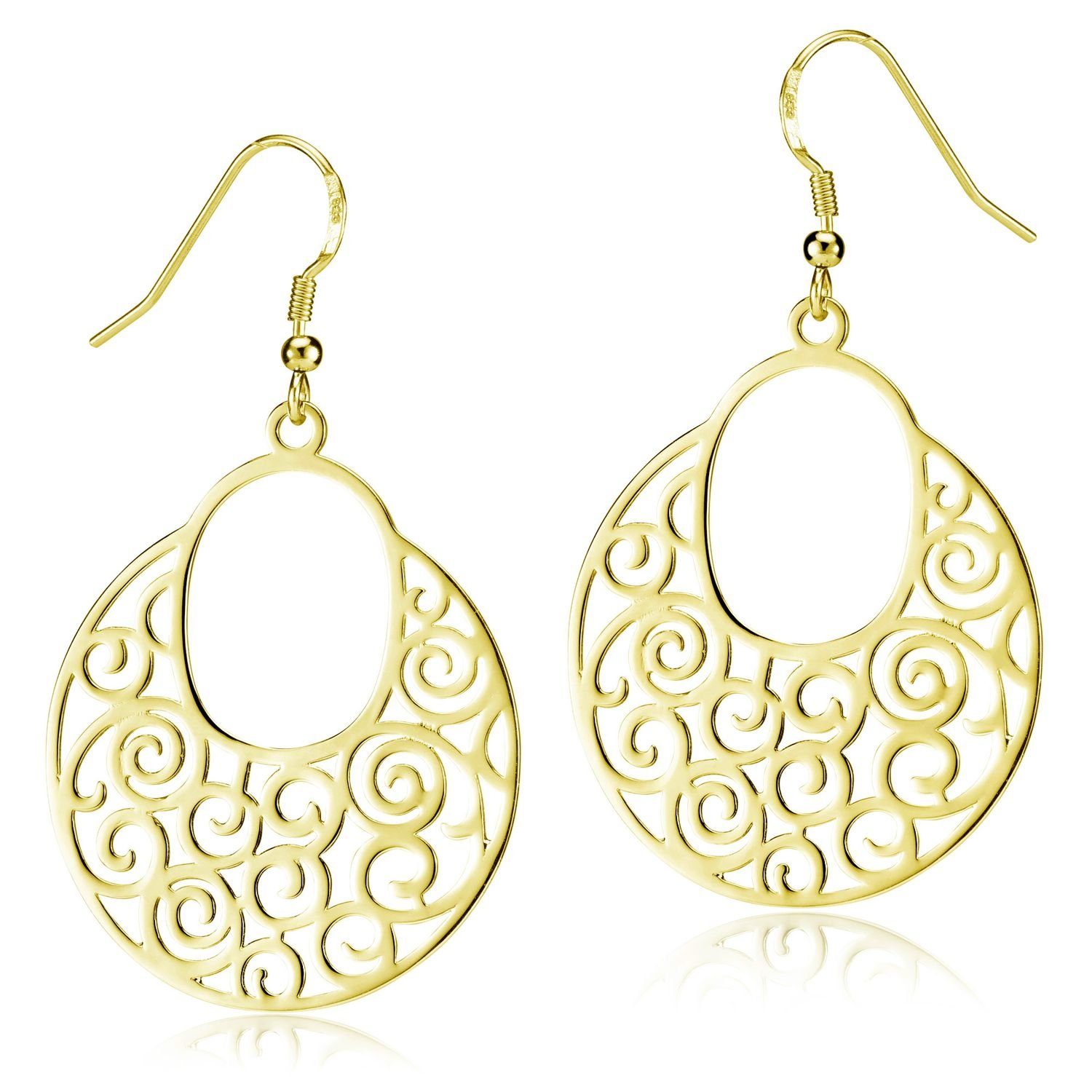 Materia Paar Ohrhänger Damen Ohrringe Gold günstig online kaufen