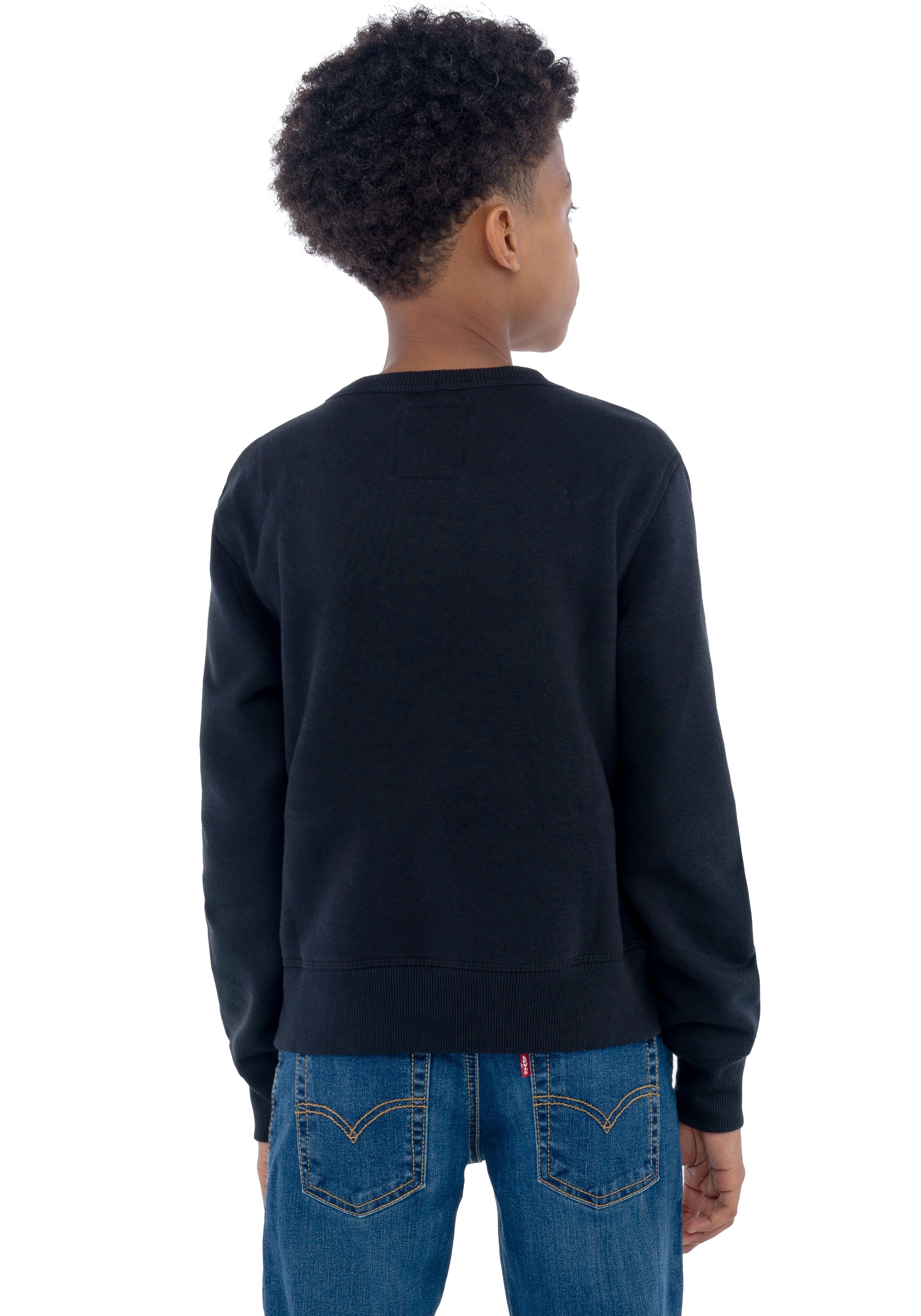 Levi's® Kids Sweatshirt LVB LVB FRENCH TERRY BATWING mit großem Logo