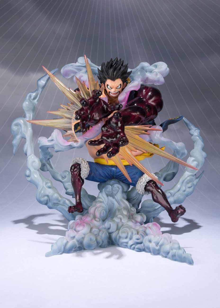 Bandai Tamashii Nations Merchandise-Figur One Piece FiguartsZERO PVC Statue Monkey D. Ruffy Gear 4 Leo Bazooka R