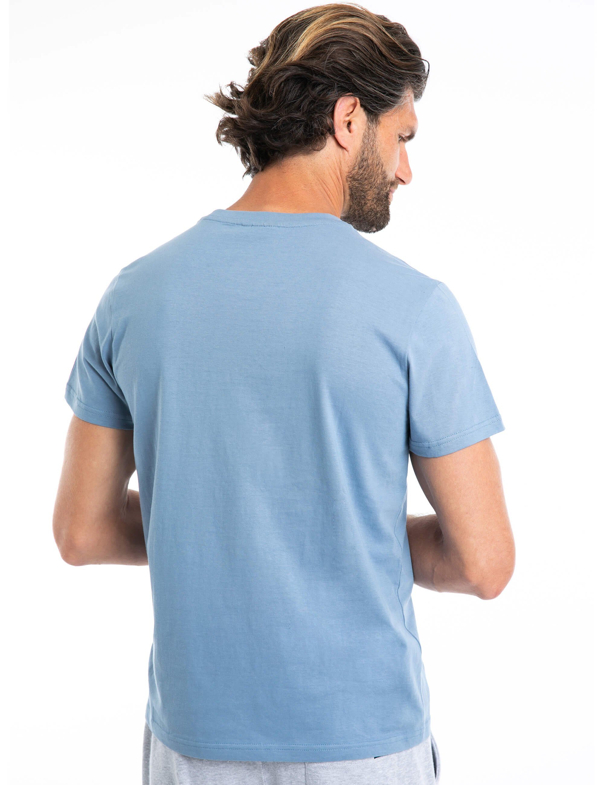 ROADSIGN australia T-Shirt Raute (1, 1-tlg., 1) mit Logo-Aufdruck und Rundhalsausschnitt, 100 % Baumwolle