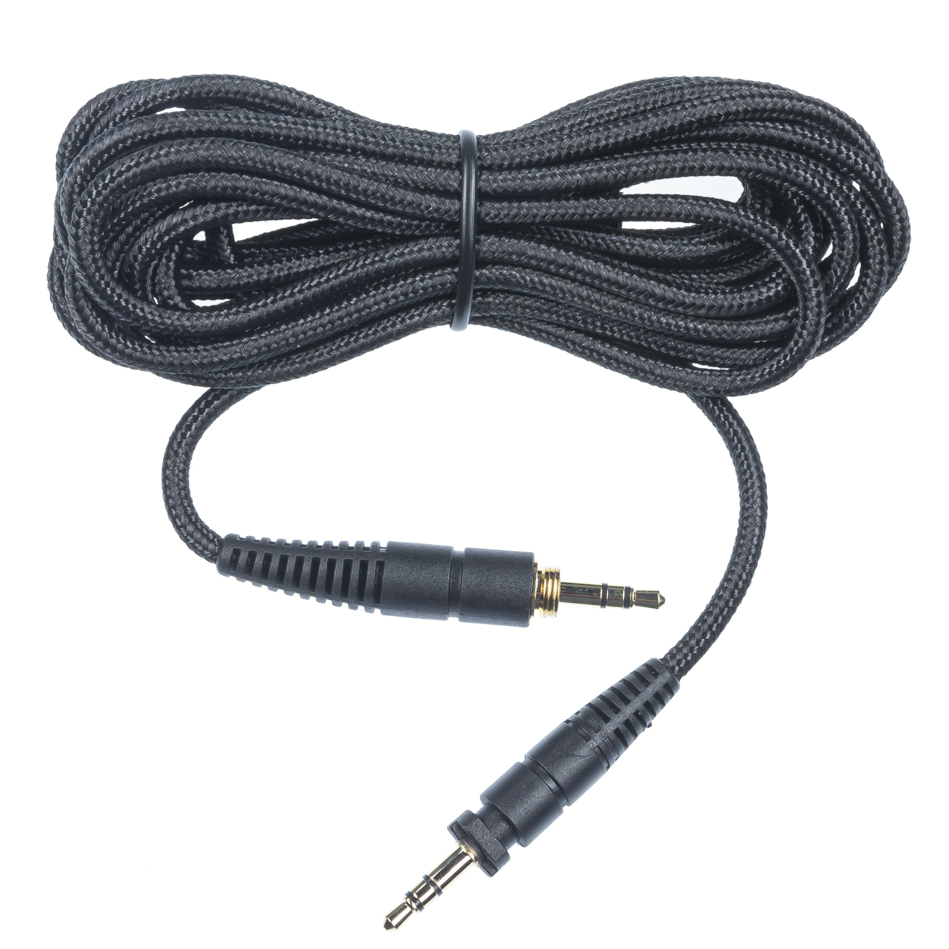 FAME Kopfhörer (Kopfhörerkabel 3m, Gewebeummantelt, 3,5mm Stereo Miniklinke)
