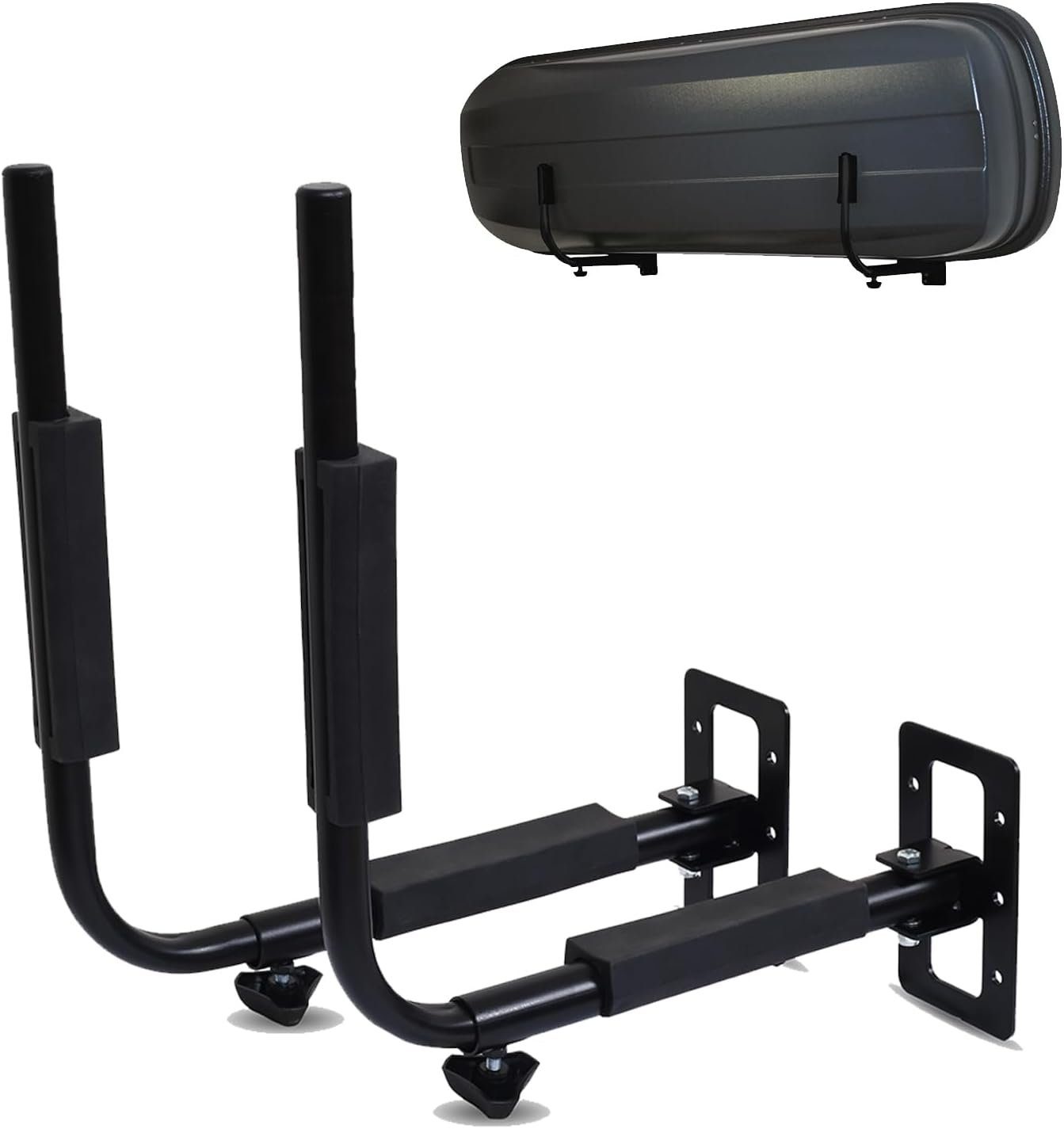 LANCO Automotive Dachbox-Halterung Next Space, (40kg Traglast, Abstand stufenlos einstellbar, Schwenkbare Arme)