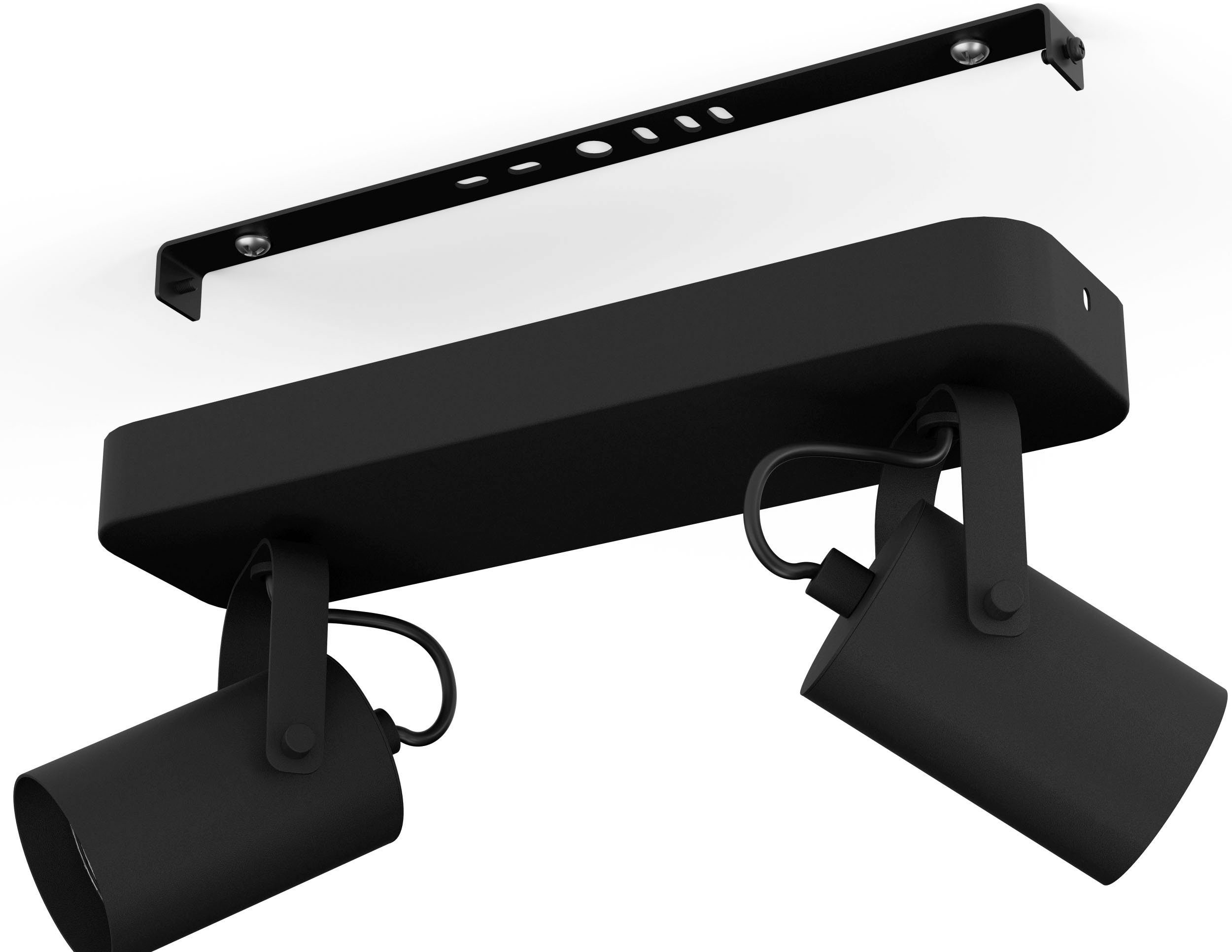 EGLO Deckenspot SOREGO Deckenstrahler, Stahl, GU10, günstig online kaufen