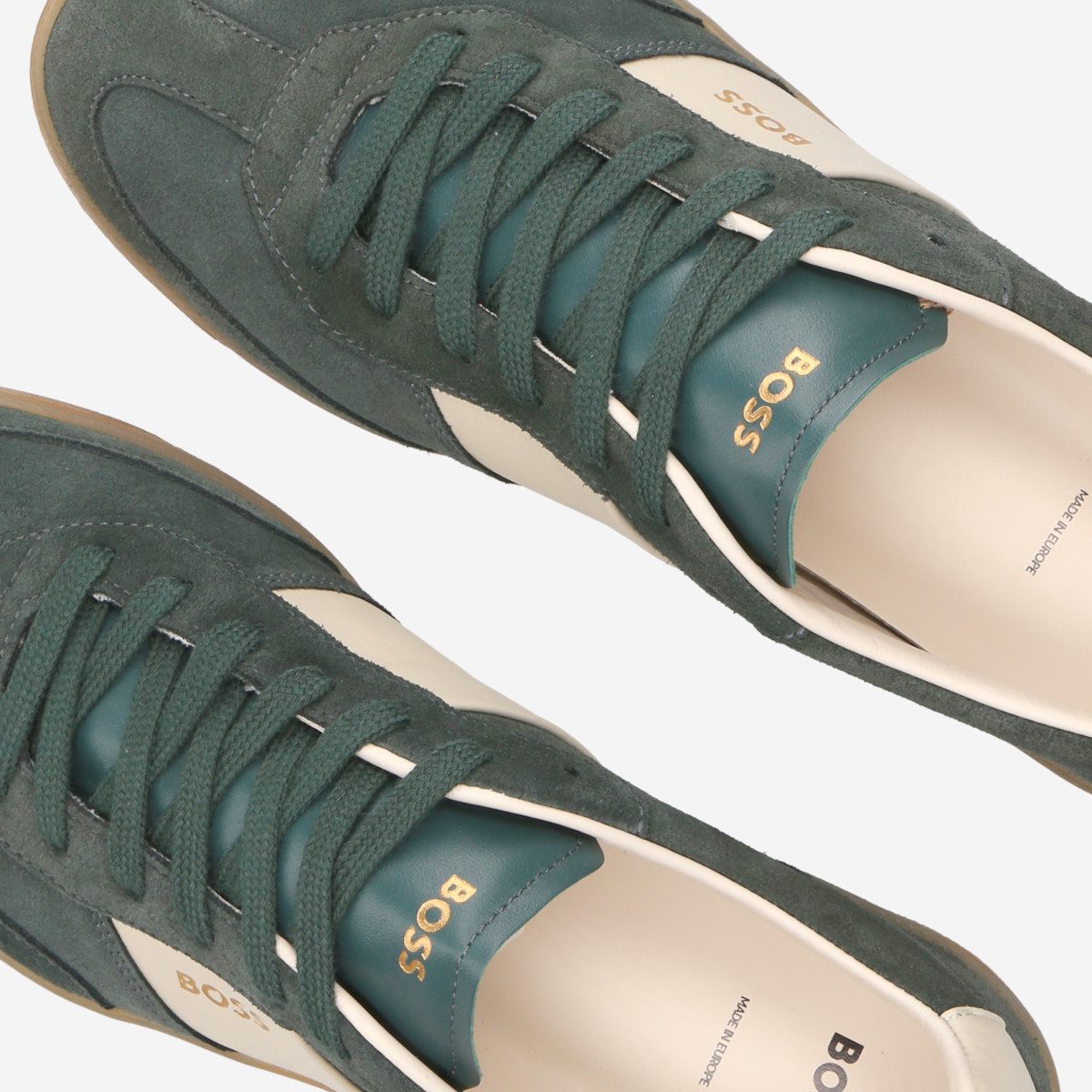 BOSS Boss Brandon_Tenn, Schnürschuhe, Grün, Herren Schnürschuh