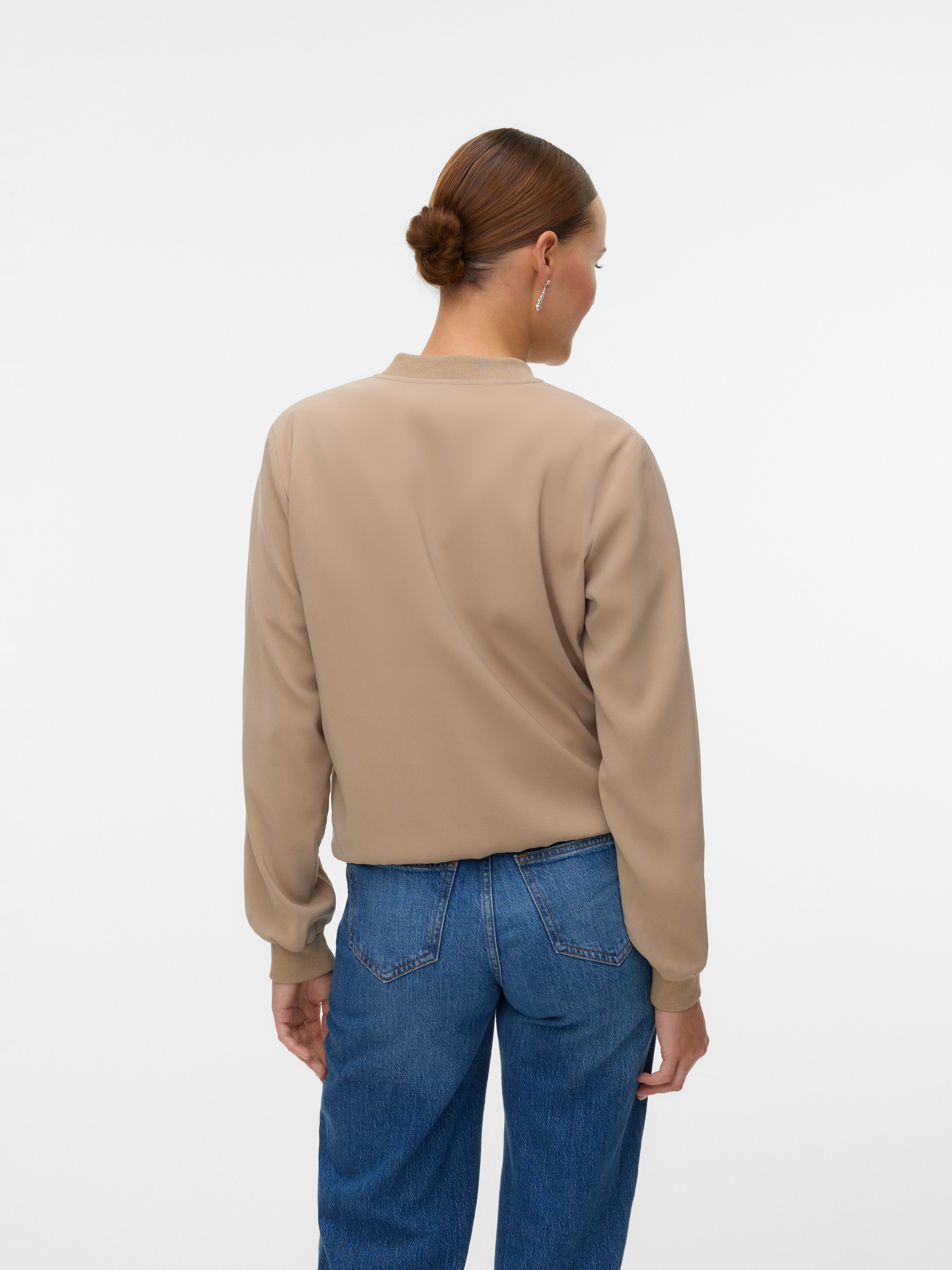 Vero Moda Bomberjacke VMCOCO L/S BOMBER NOOS Materialmix