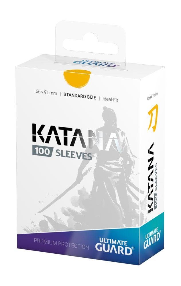 Sammelkarte Ultimate Guard Katana Sleeves Standardgröße Gelb (100)