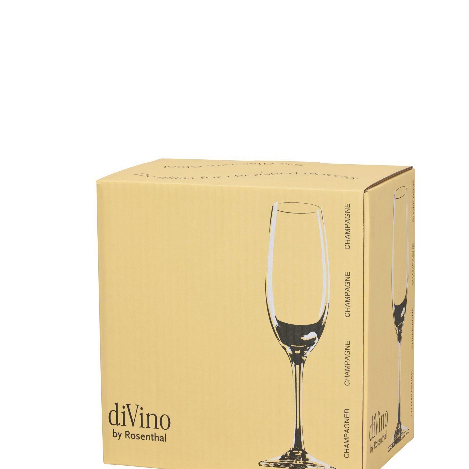 Rosenthal Sektglas Rosenthal DiVino Sektkelch, Kristall