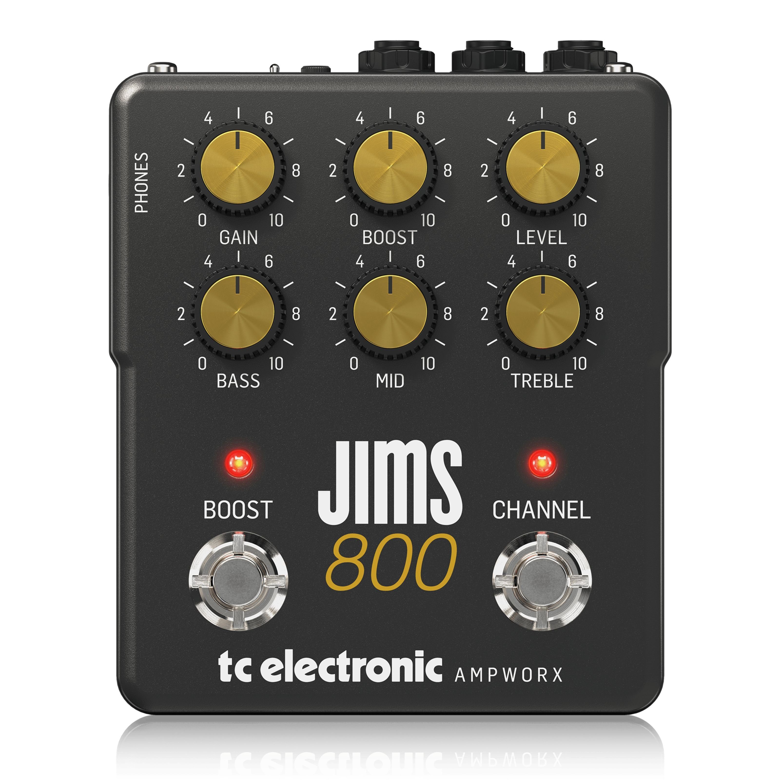 TC Electronic Vorverstärker (Ampworx JIMS 800 Preamp - E-Gitarren Vorverstärker)