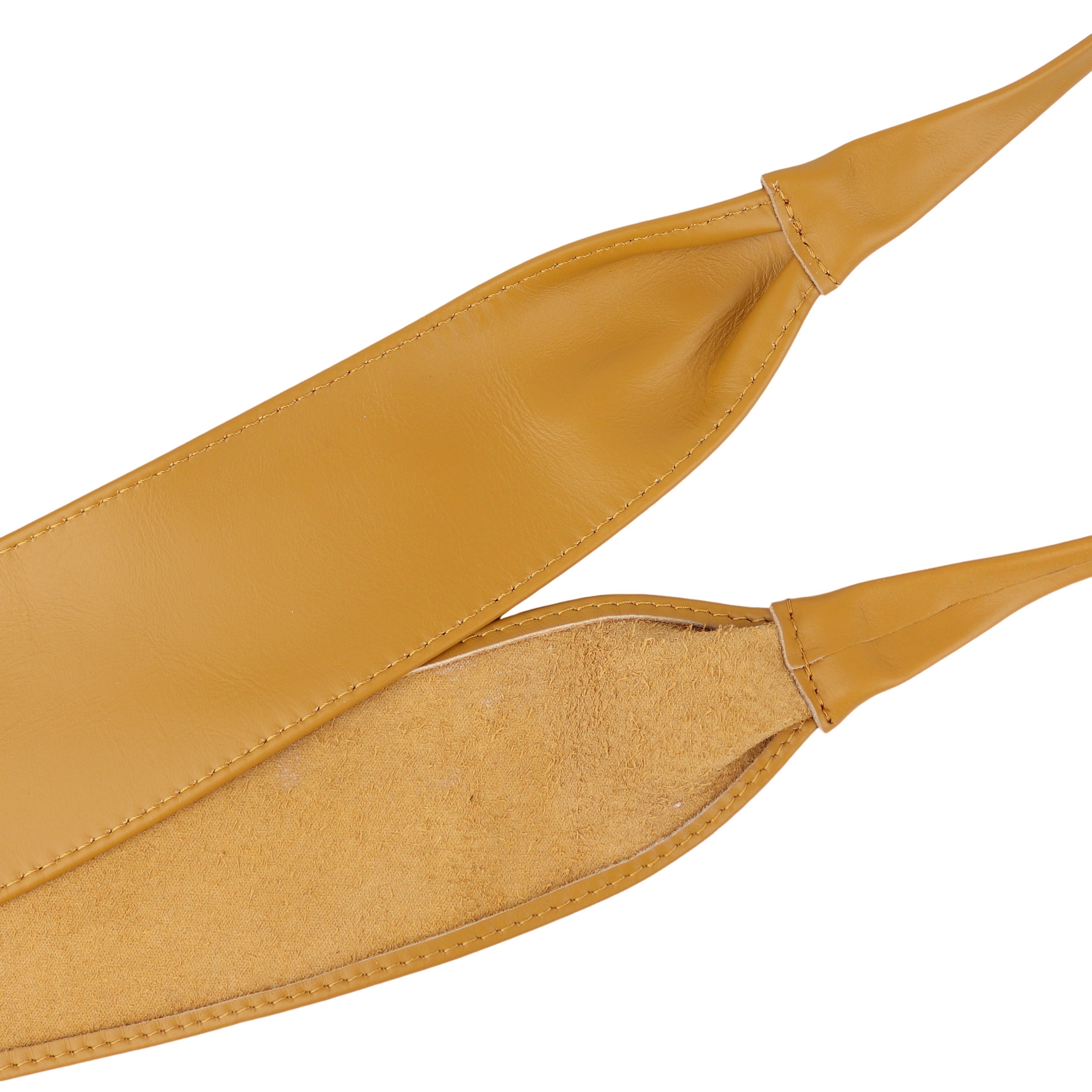 MIRROSI Taillengürtel Wickelgürtel aus Echtleder, Schleife mit breitem Bund (mit breitem Bund zum Wickeln, 7cm Breit, 265cm lang) OBi Gürtel, Bindegürtel, Schnürgürtel, Wickelgürtel