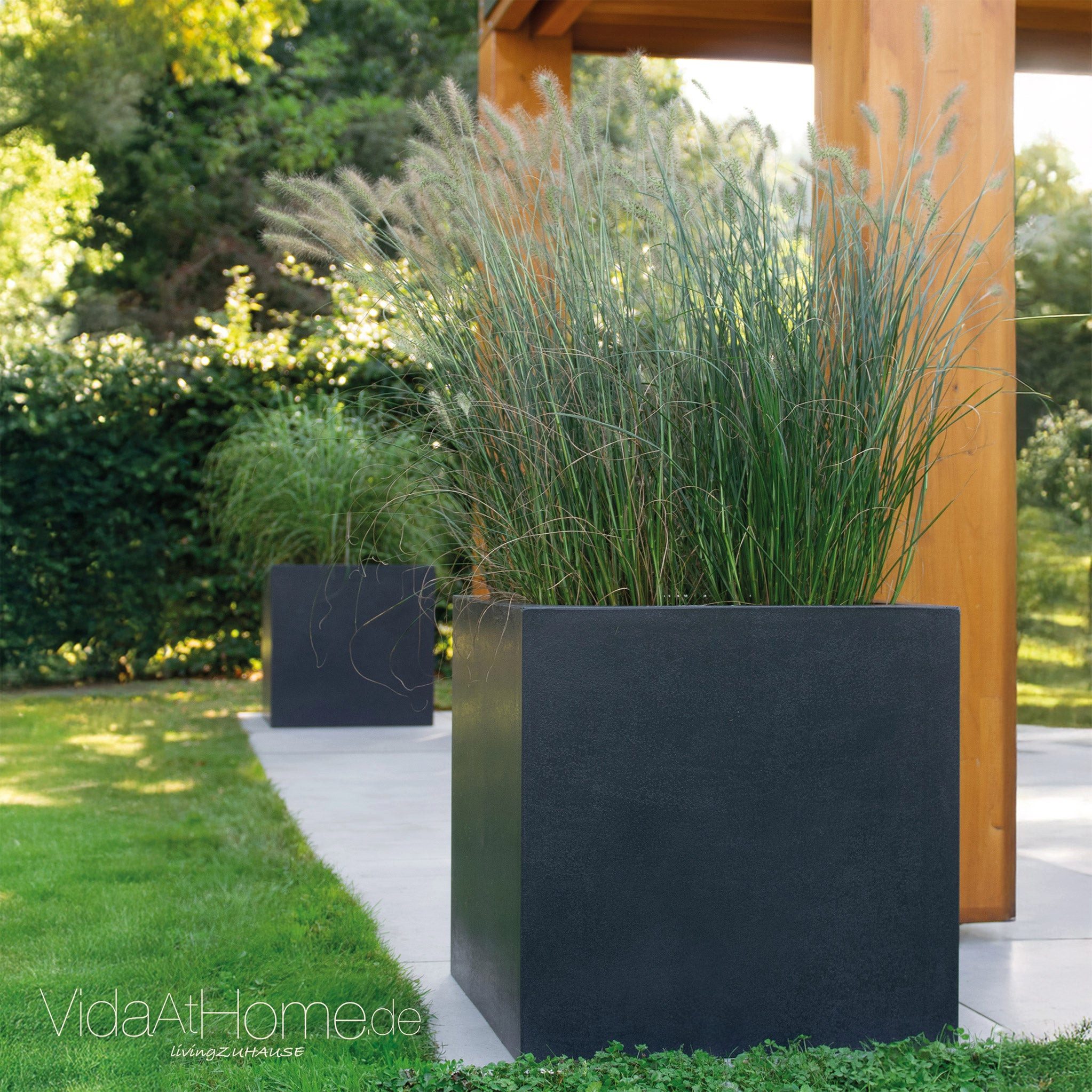 VidaAtHome.de Pflanzkübel Pflanzkübel QUBO 60, Aus günstig online kaufen