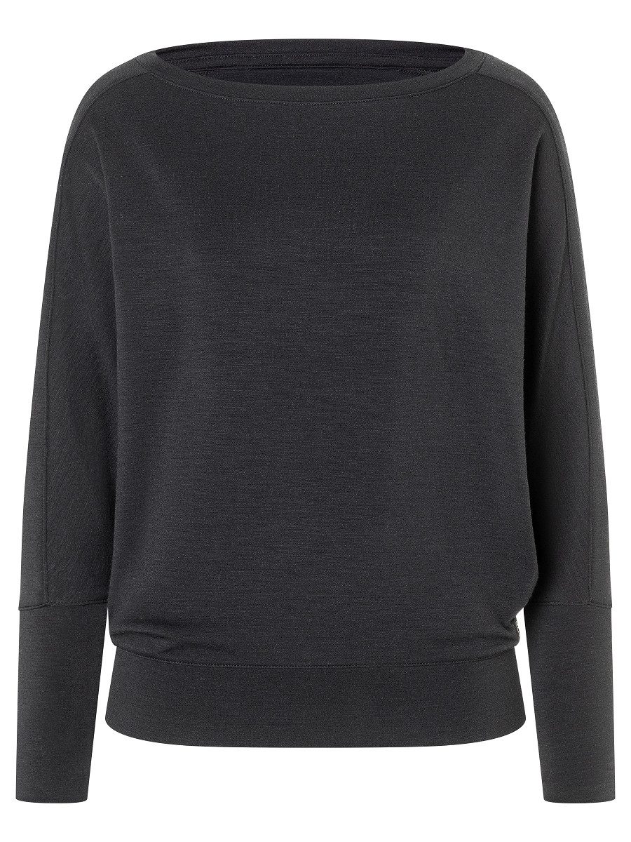 SUPER.NATURAL Sweatshirt für Damen, Merino W KULA SWEATER modern, atmungsaktiv