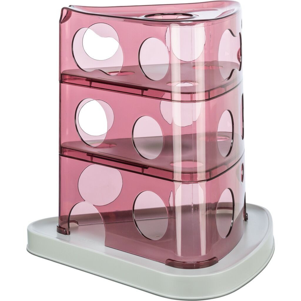 TRIXIE Tier-Intelligenzspielzeug Cheese Tower - diverse - ø 32 × 32 cm, Kunststoff