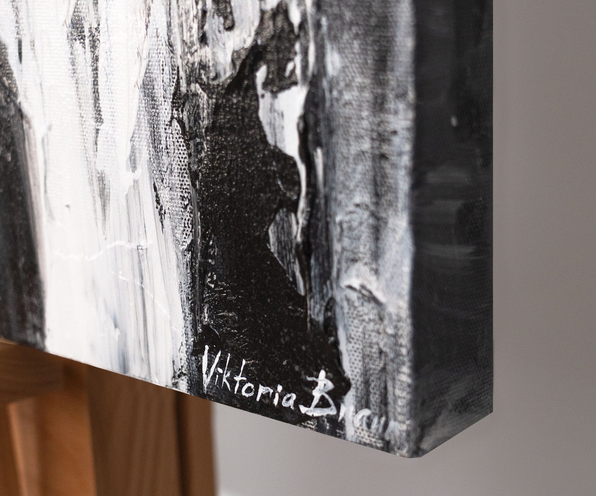 YS-Art Gemälde Wandbild Dame mit Hut, Elegante Frau, Anmut, Vertikal, Hochformat