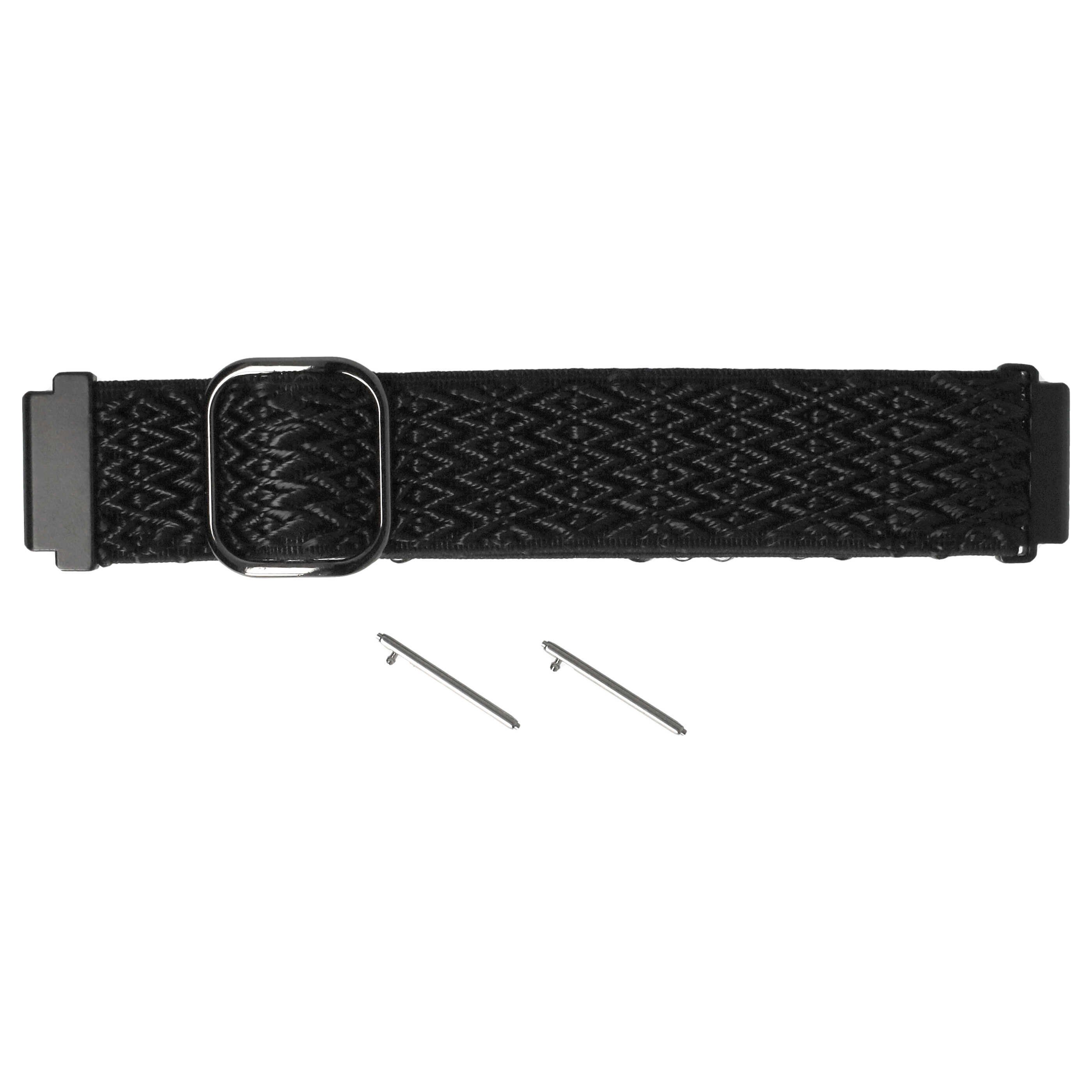 vhbw Smartwatch-Armband passend für Samsung Galaxy Watch3 41mm, Watch 42mm, Watch4 40mm/44mm