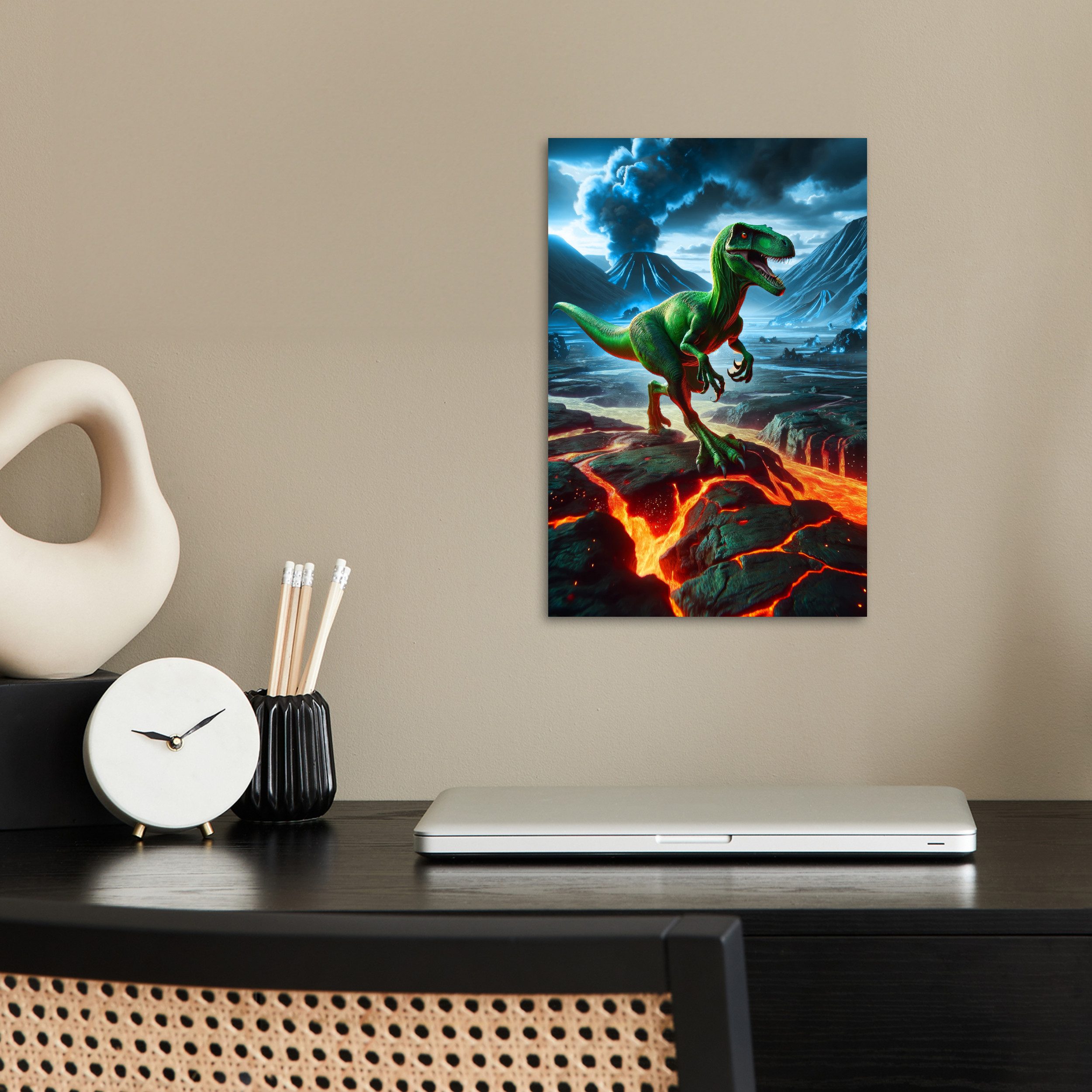 MuchoWow Poster Dino - Lava - günstig online kaufen