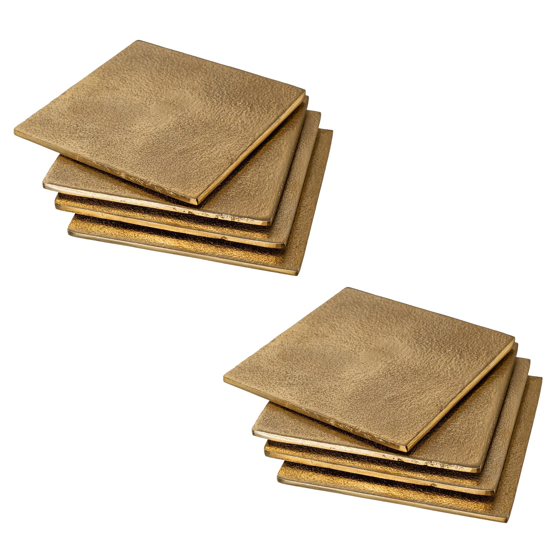 Creativ home Getränkeuntersetzer Untersetzer, 8-tlg., im modernen Design