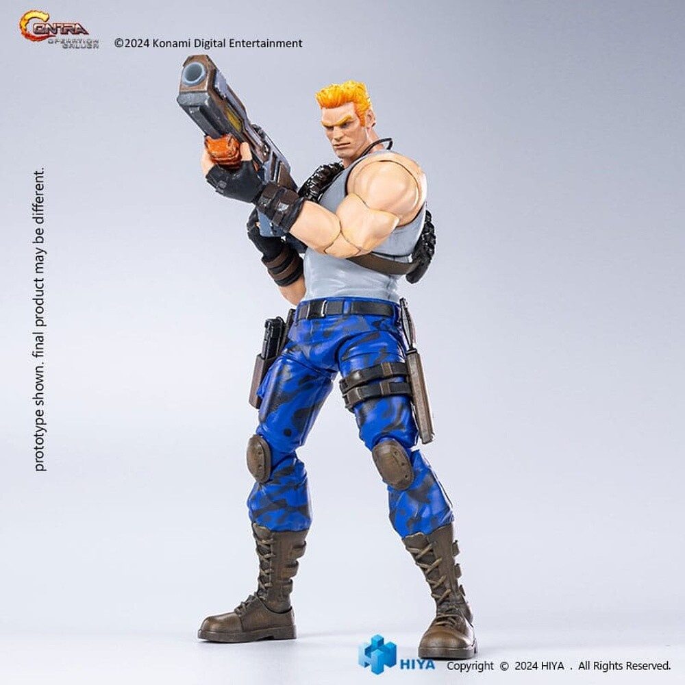 Hiya Toys Actionfigur Contra: Operation Galuga Exquisite Basic Actionfigur Bill Rizer 16 cm