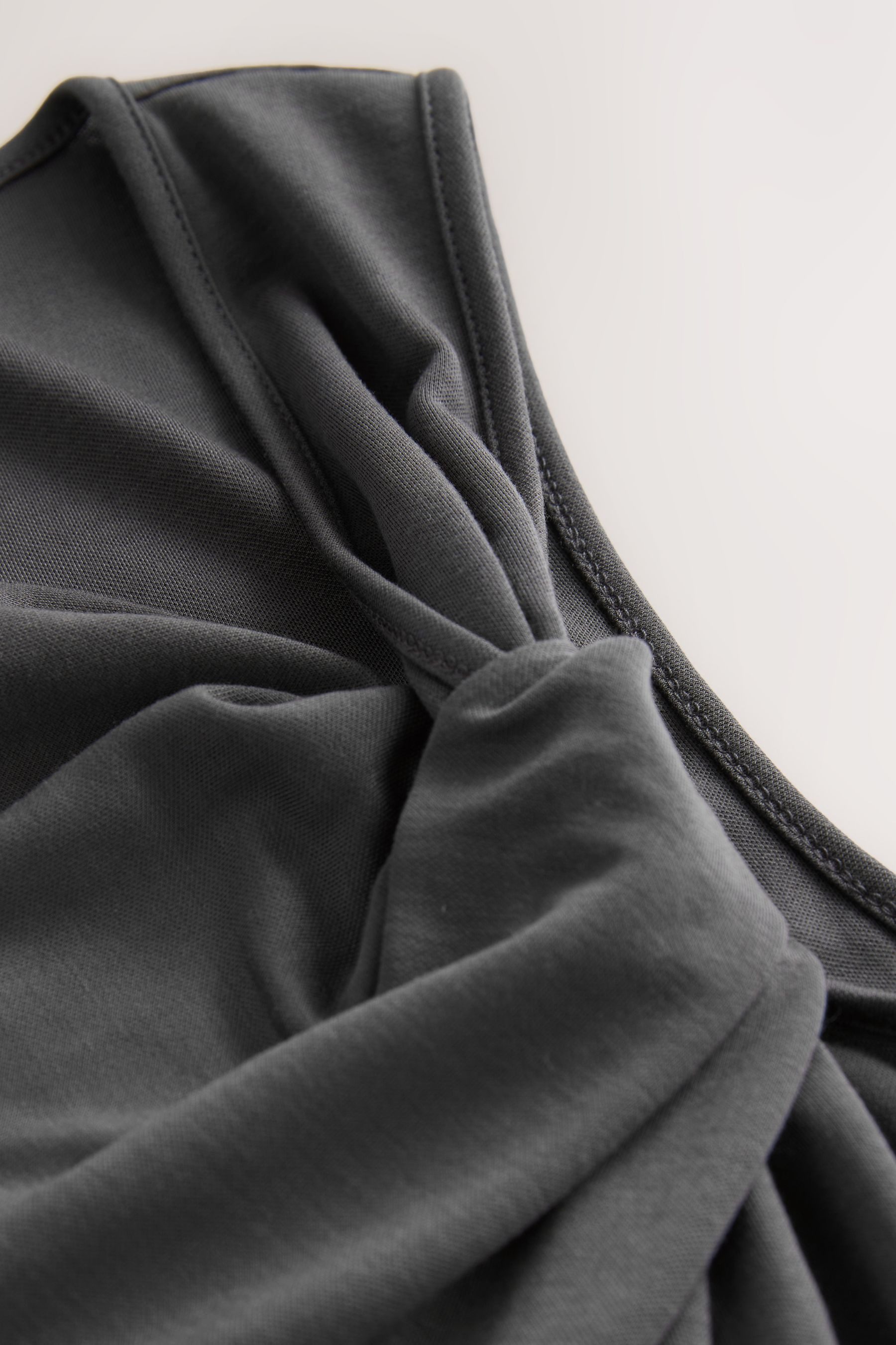 Next Jerseykleid Fließendes Maxikleid mit Zierdrehung (1-tlg) günstig online kaufen