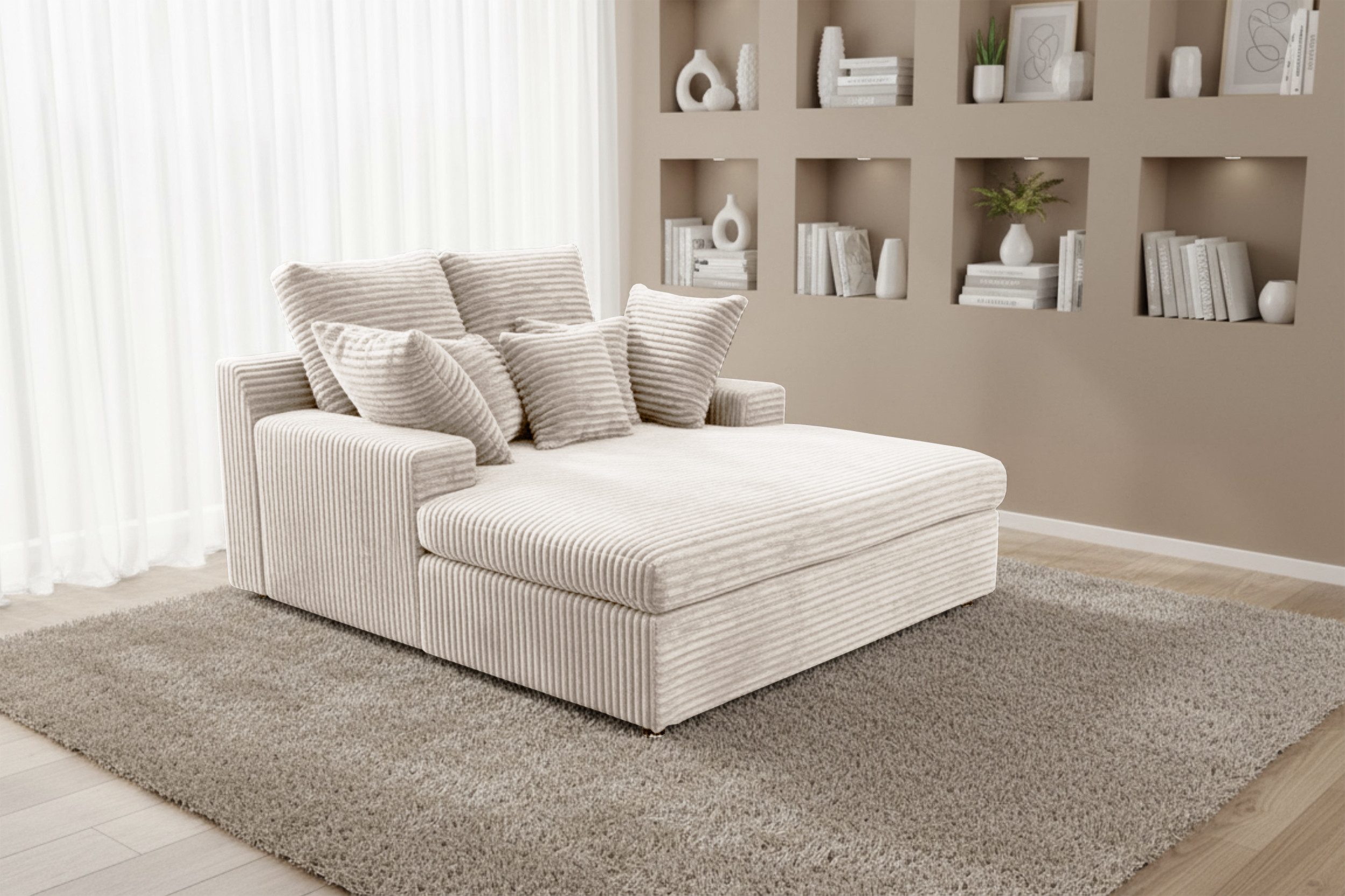 Sofa XXL Loveseat LAZY ONE Couch, Cord