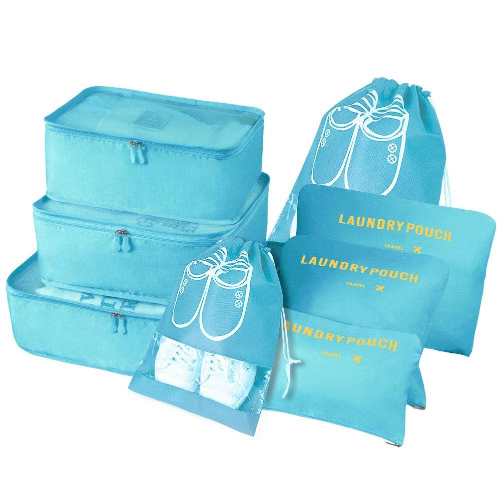 ALARA HOME Kofferorganizer Koffer Organizer, 8-in-1-Set Gepäck Organizer wa günstig online kaufen
