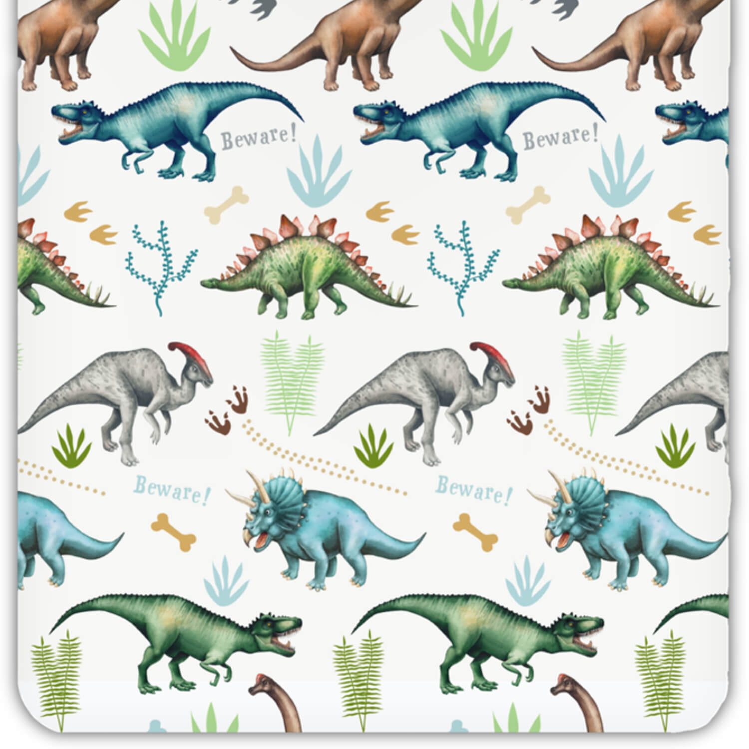 ESPiCO Kinderbettwäsche Dinos Trendy Bedding, Renforcé, 2 teilig, Dinosaurier, Schnabel, Flügel