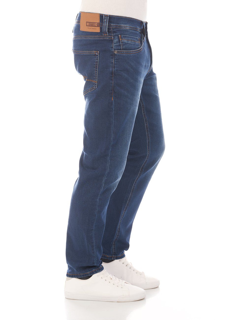 MUSTANG Tapered-fit-Jeans Herren Denim (682) Oregon BLUE Real Fit mit Jeanshose Slim DENIM K Tapered X Stretch Hose