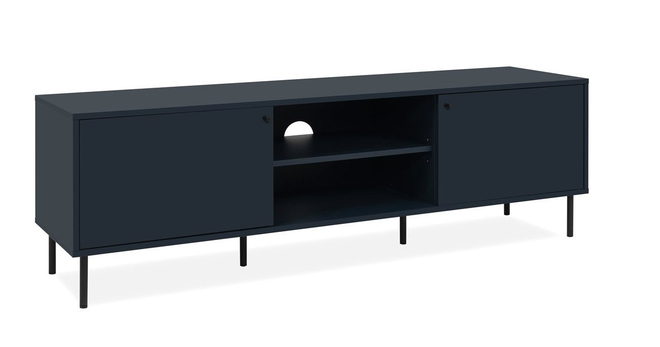 Finori Lowboard TV-Board Lowboard Caracas, Navy blau günstig online kaufen