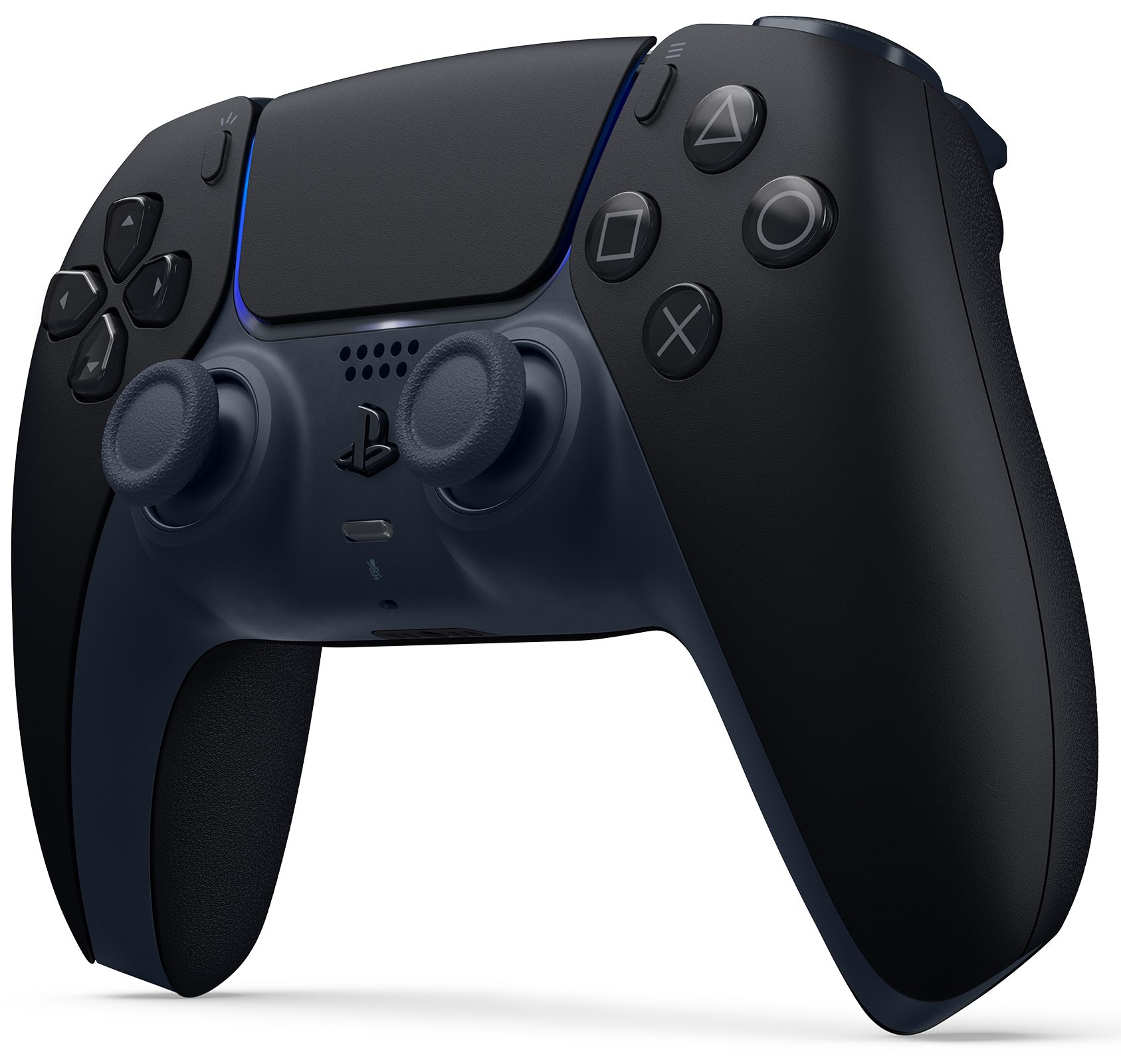 Sony DualSense Wireless-Controller Midnight Black DualSense Wireless-Controller (Haptisches Feedback, dynamische Trigger-Effekte, Create-Taste)