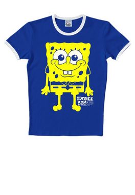 LOGOSHIRT T-Shirt Spongebob mit Spongebob Schwammkopf-Print