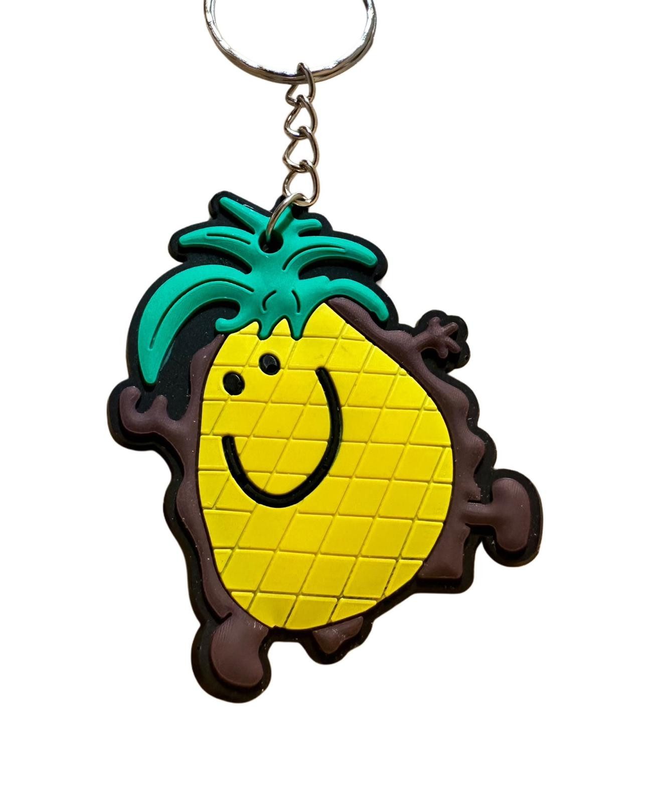 Schlüsselanhänger Schlüsselanhänger Kinder Mini Anhänger keychain Ananas