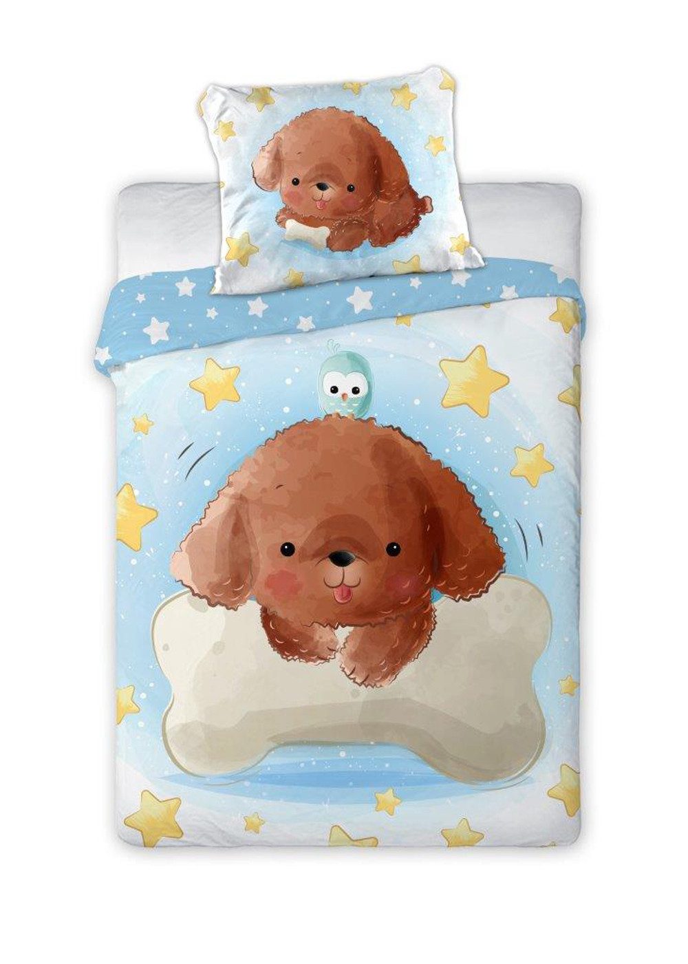 texpot Bettwäsche Kinderbettwäsche Hund bedruckt Garnitur, günstig online kaufen