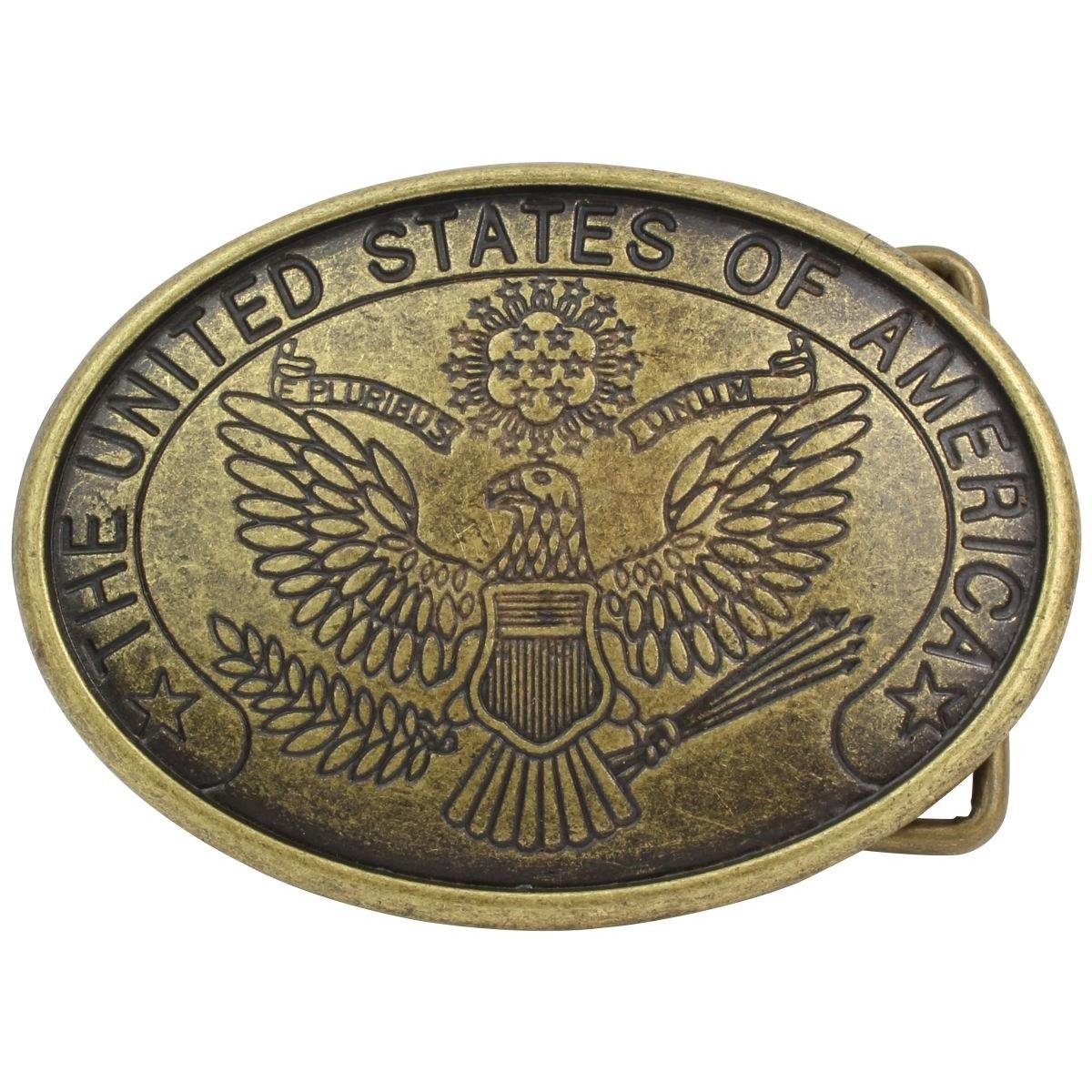 BELTINGER Gürtelschnalle United States of America 4,0 cm - Buckle Wechselschließe Gürtelschließ (1-St)