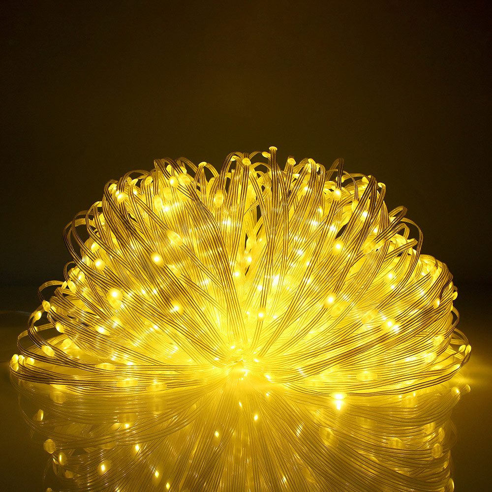 Rosnek LED-Lichterkette 20M-100M,Beleuchtung Lichterschlauch, Party Garten günstig online kaufen