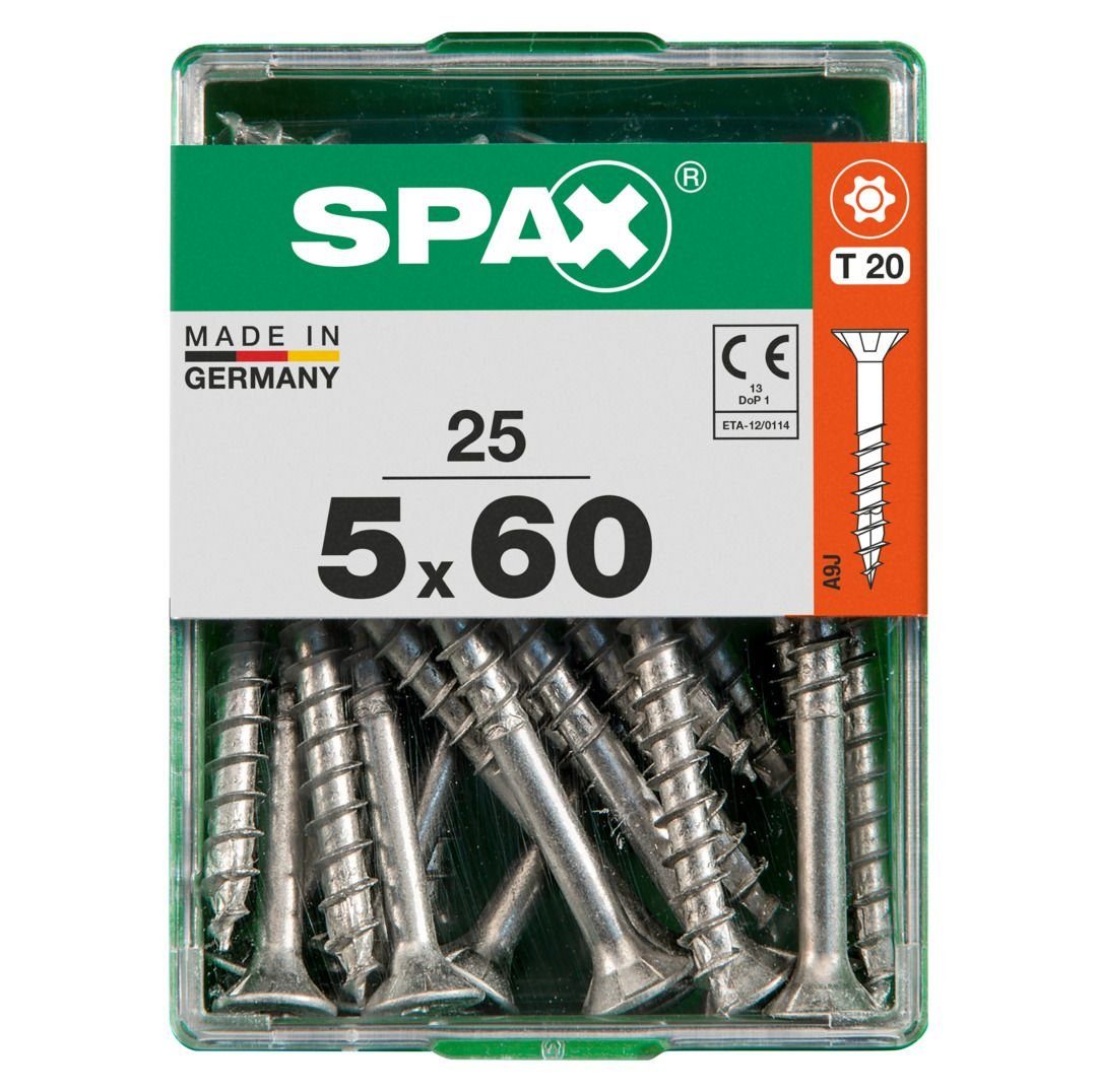 SPAX Holzbauschraube Spax Universalschrauben 5.0 x 60 mm TX 20 - 25 | Schrauben