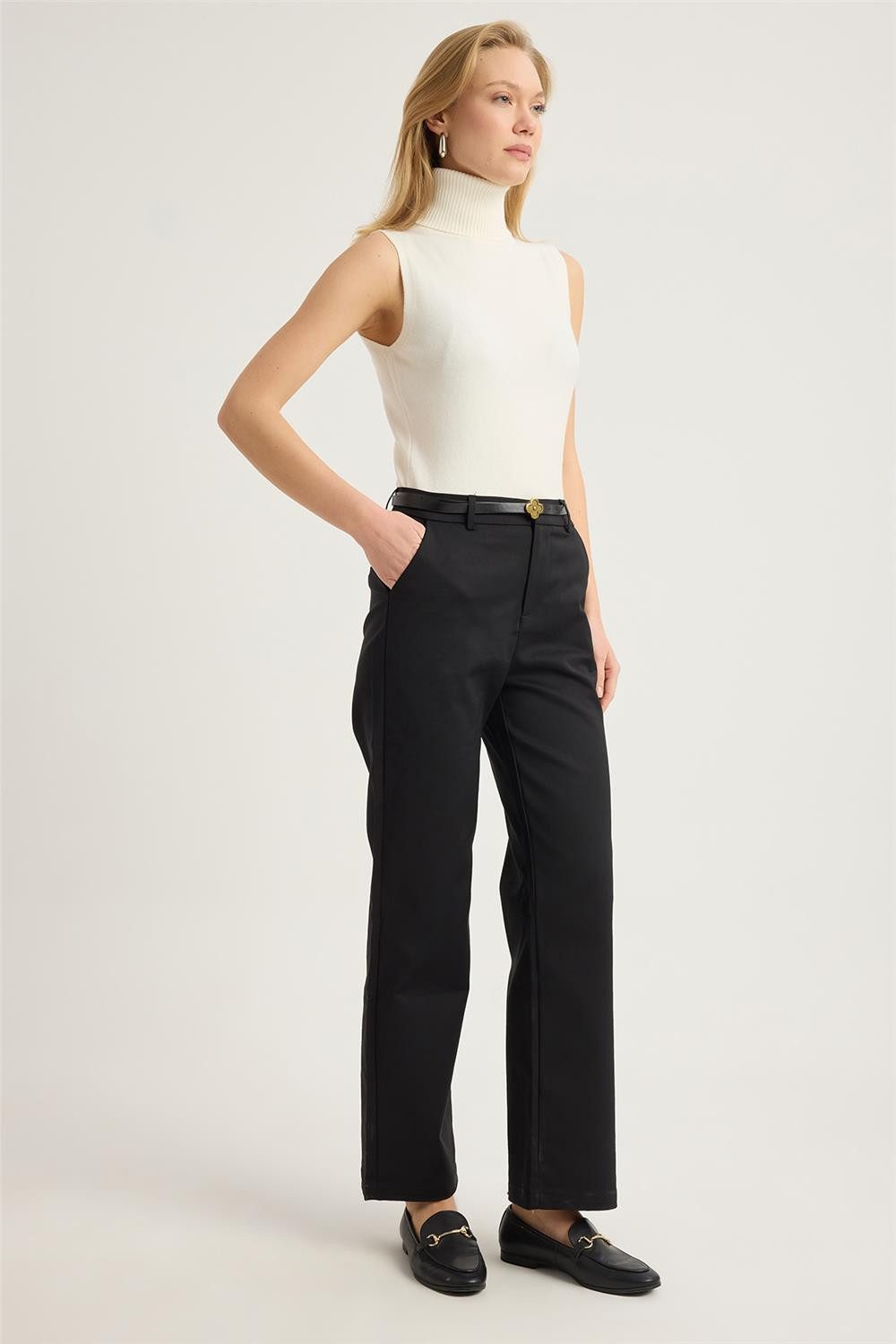 HomeStore Bequeme Jeans Hochtaillierte Hosen