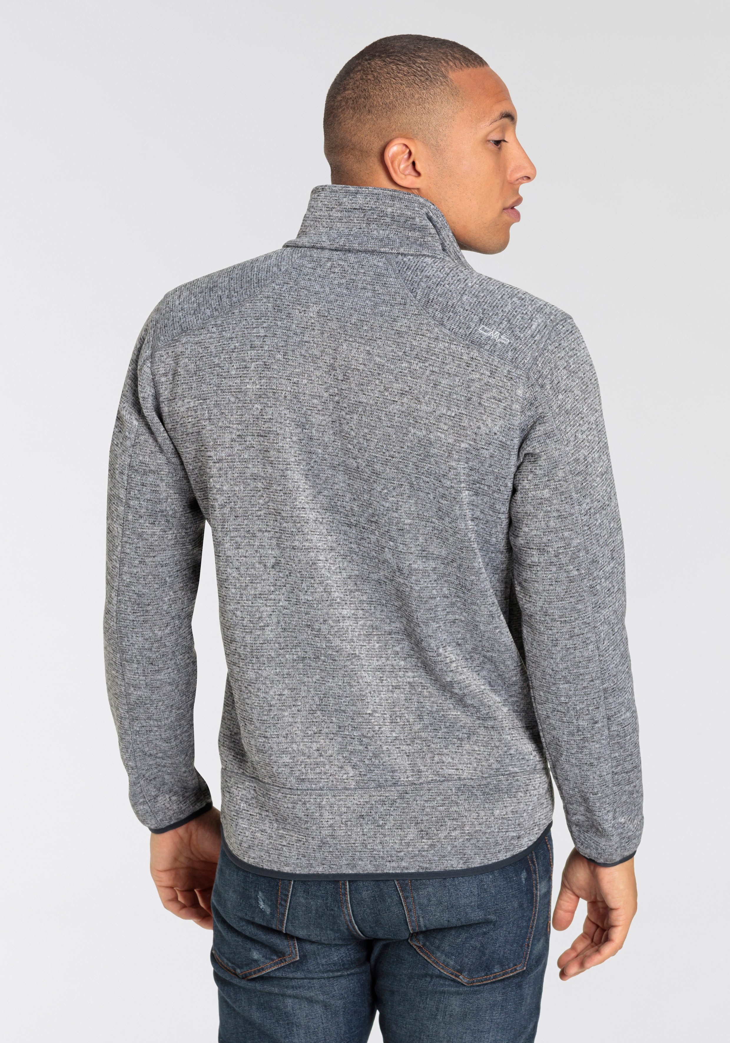 CMP Strickfleecejacke MAN JACKET atmungsaktiv, schnell trocknend, wärmend, günstig online kaufen