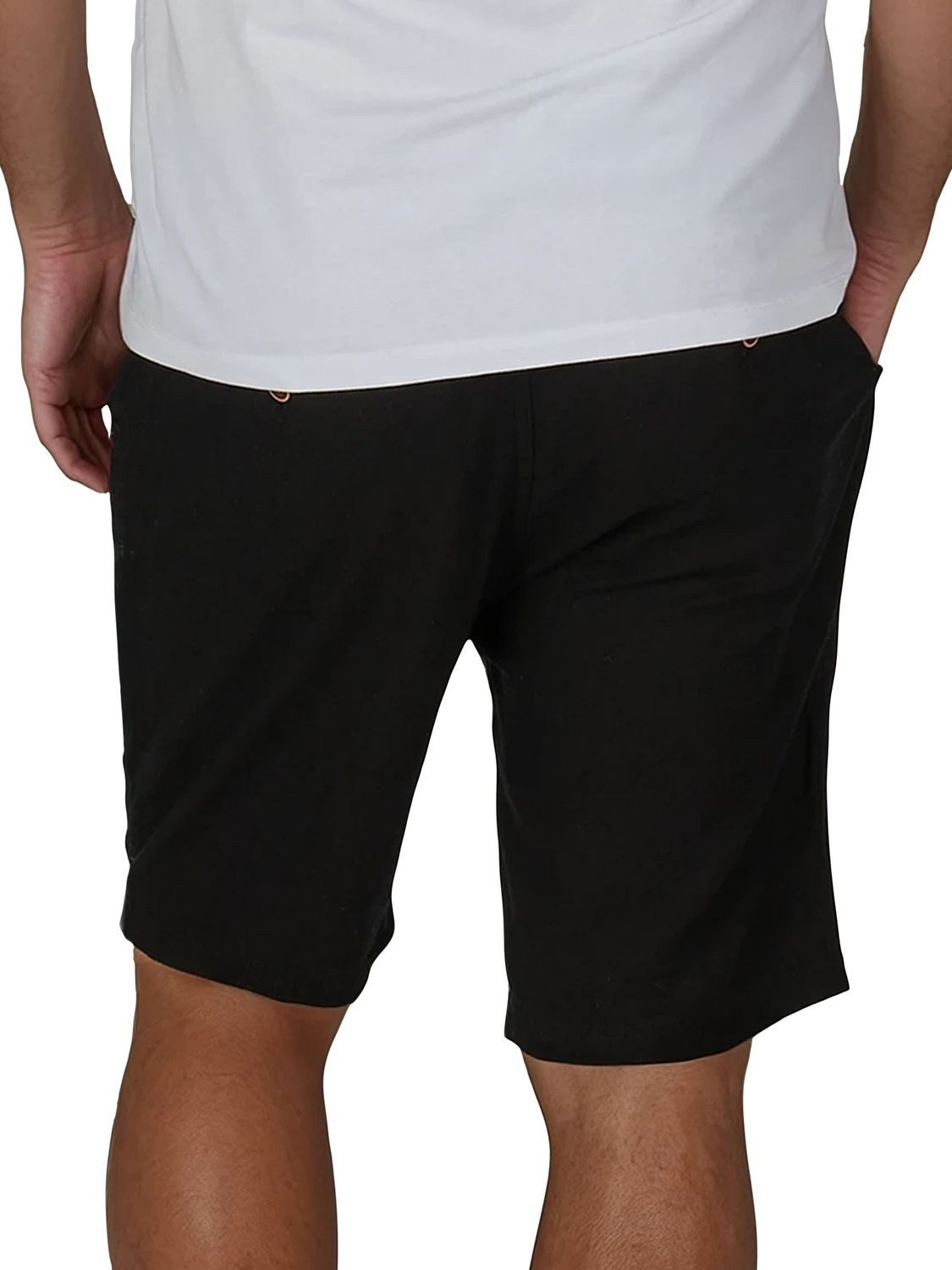 riverso Chinoshorts Herren Freizeitshorts RIVOliver Regular Fit Leinenshort mit Zugbandverschluss