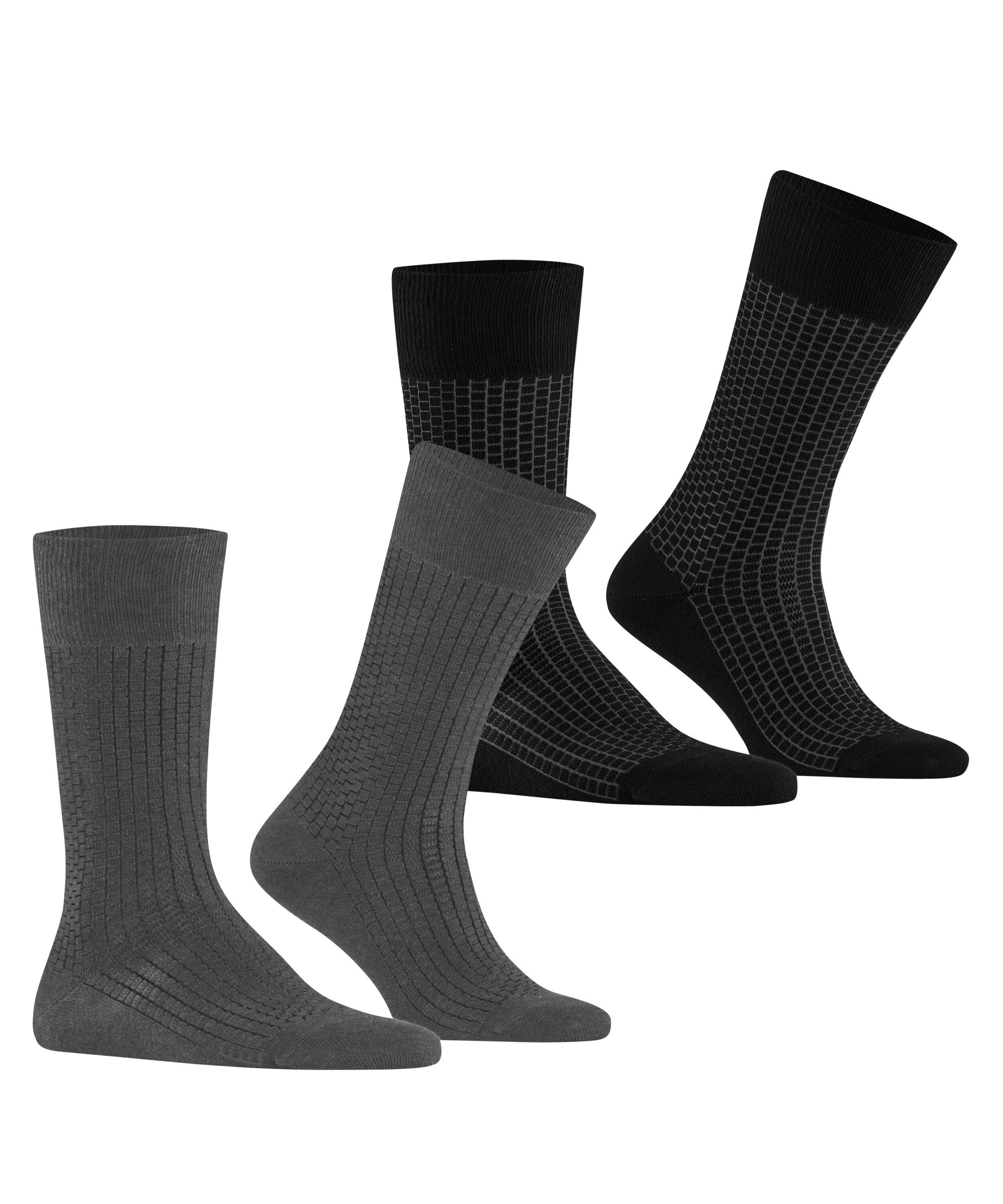 Esprit Socken Illusional Grid 2-Pack (2-Paar) günstig online kaufen