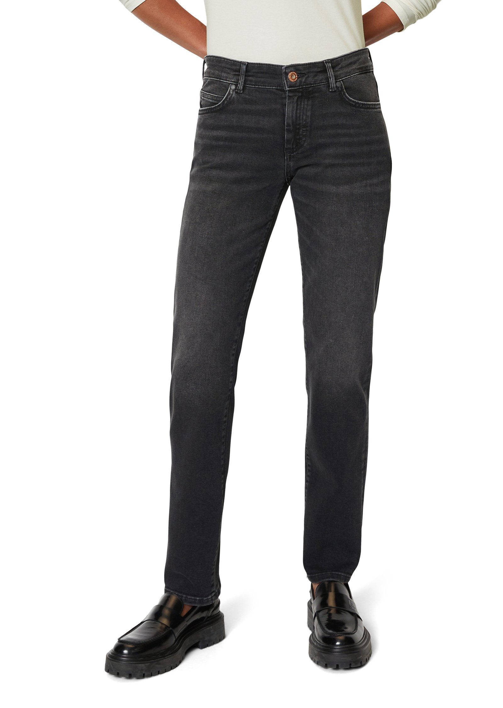 Cotton-Loycell-Stretch 5-Pocket-Jeans O'Polo Organic Marc aus