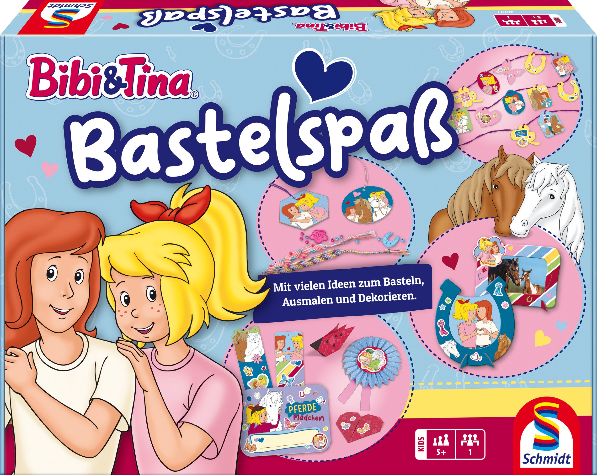 Schmidt Spiele Kreativset Bibi & Tina, Bastelspaß