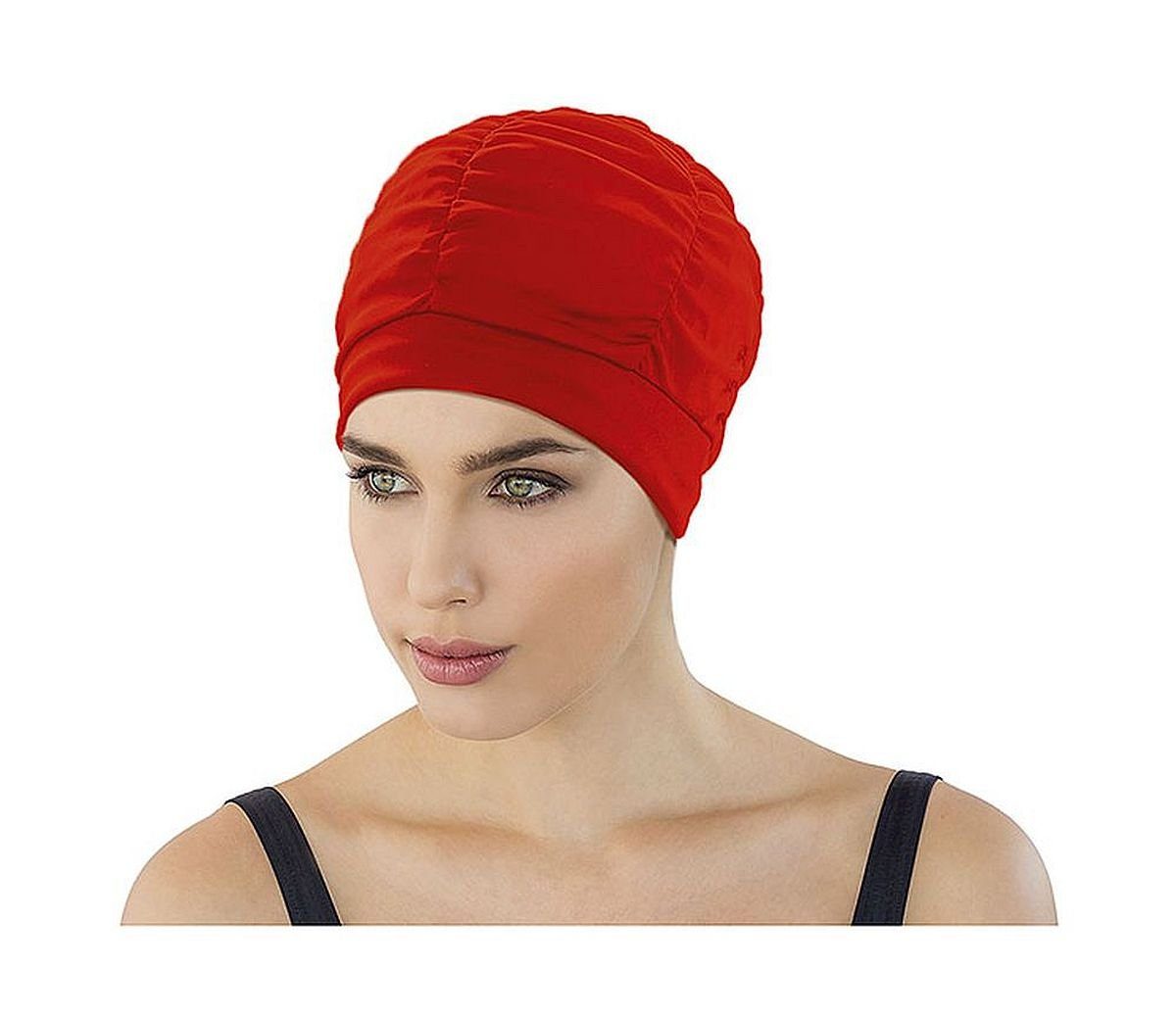 Fashy Badekappe Badehaube Badekappe Damen Bademütze Bademode Rot Fashy 3403-40