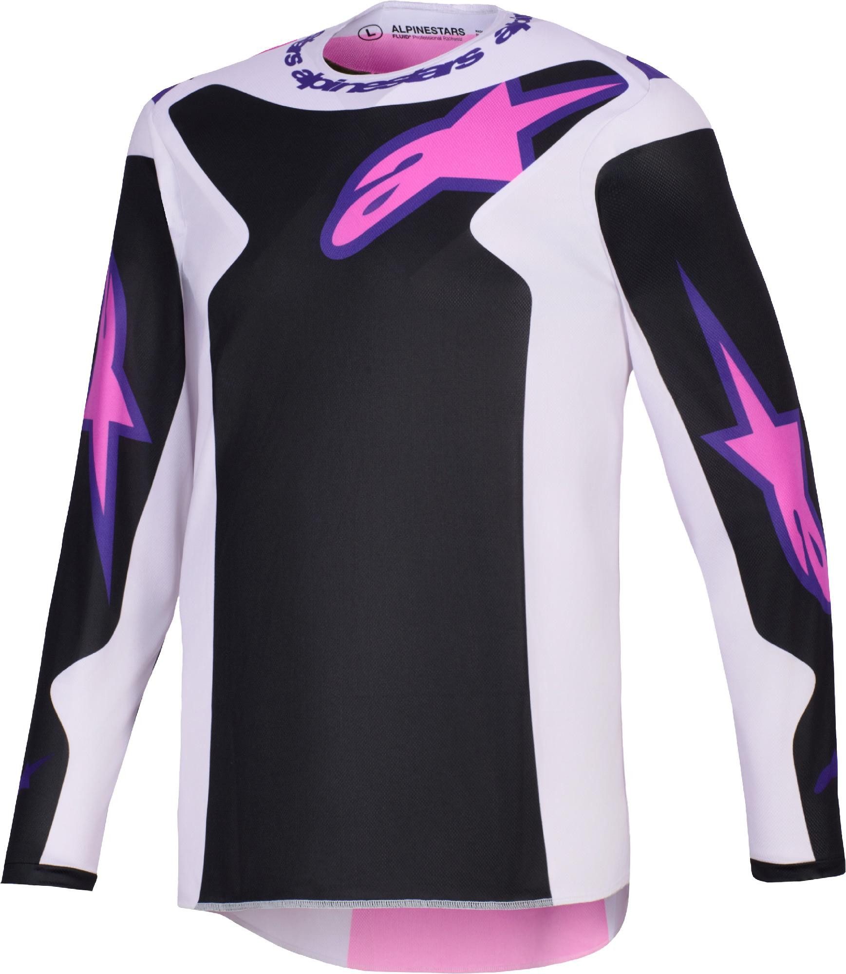 Motocross-Shirt Fluid Grid Motocross Jersey
