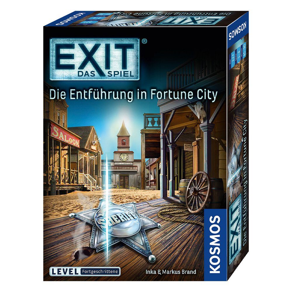 Kosmos Spiel Die Entführung in Fortune City - EXIT Das Spiel