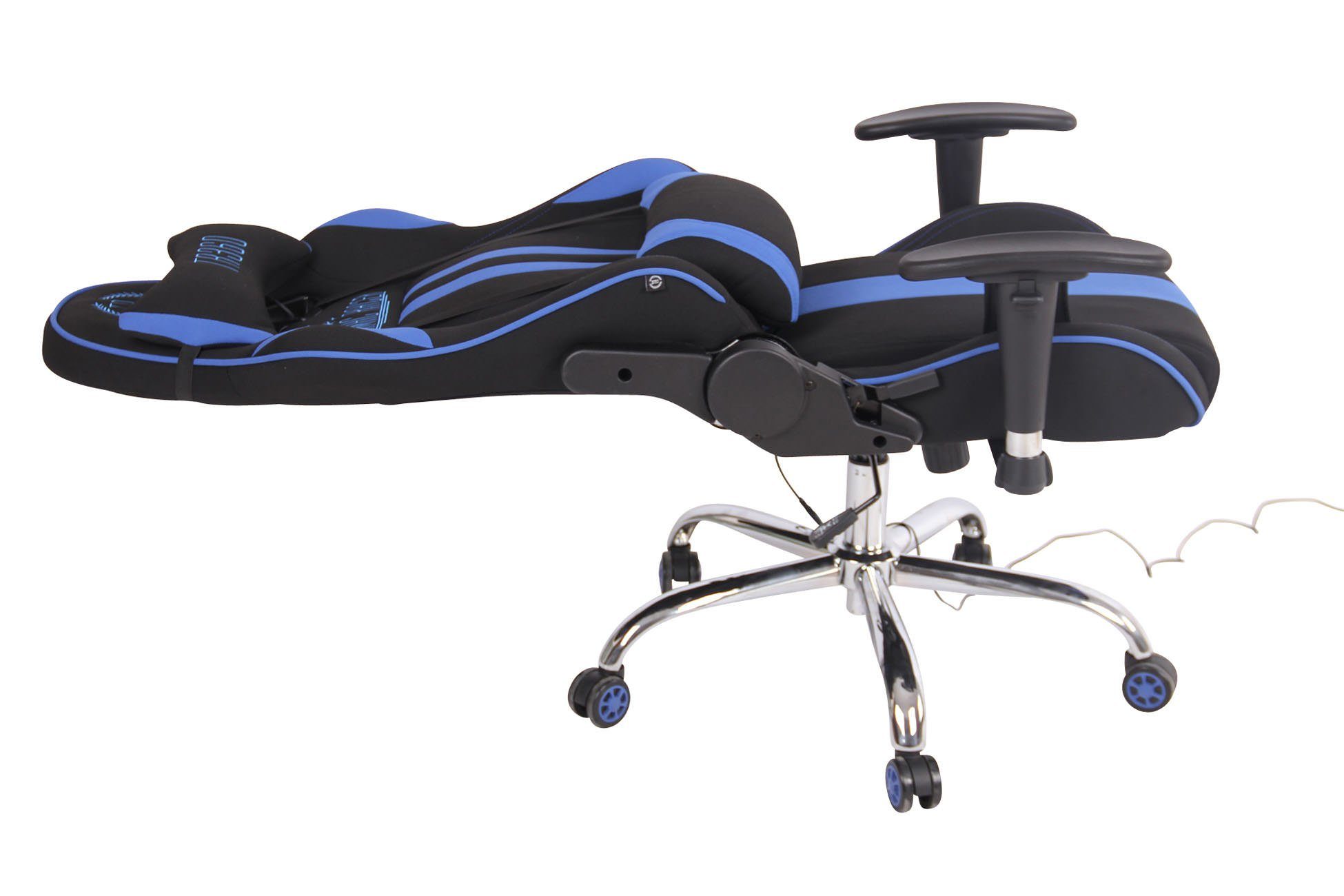 Chair Limit mit XM schwarz/blau Massagefunktion Stoff, Gaming CLP