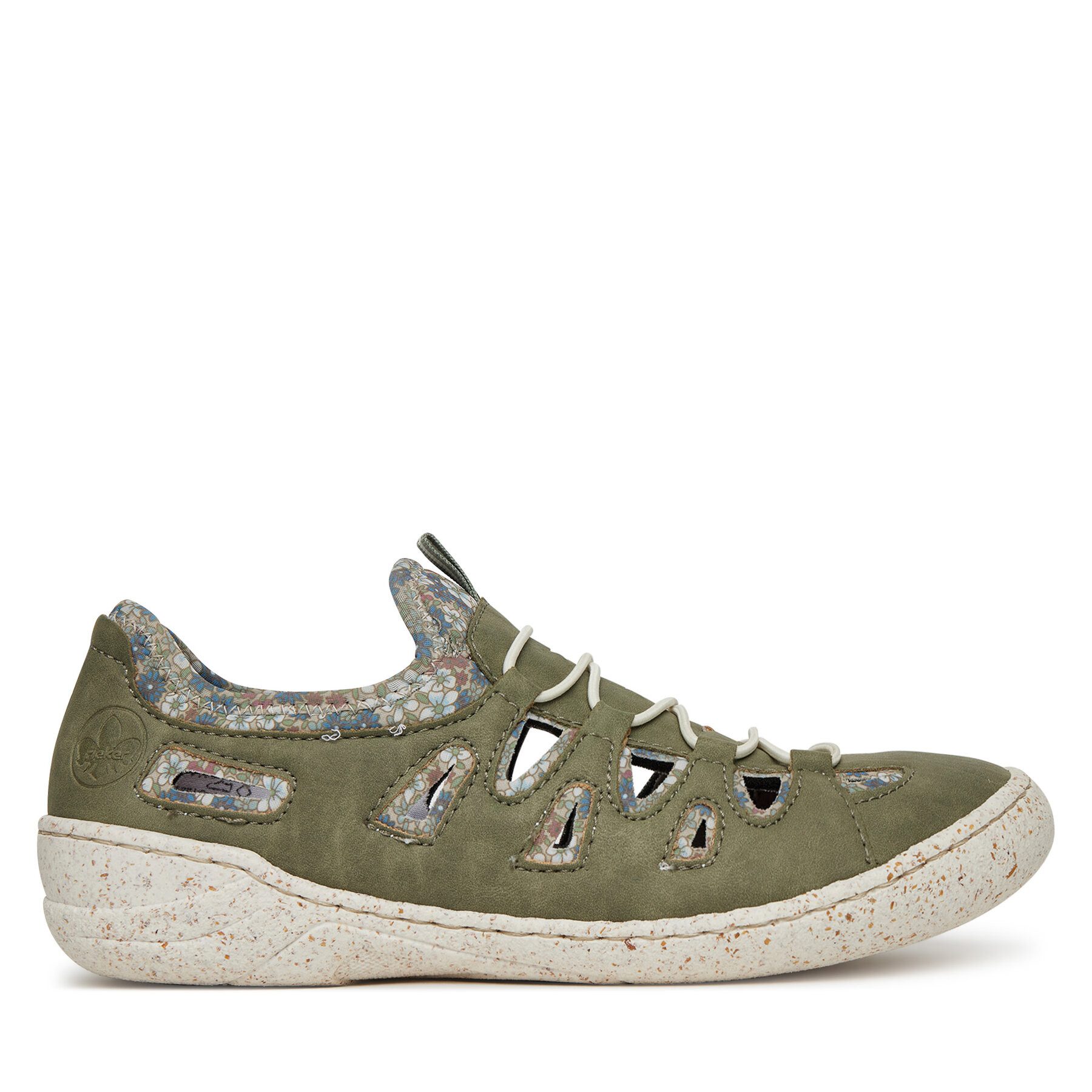 Rieker Rieker Damen-Sneaker, niedrig, Grün, 54551-52 Stiefel