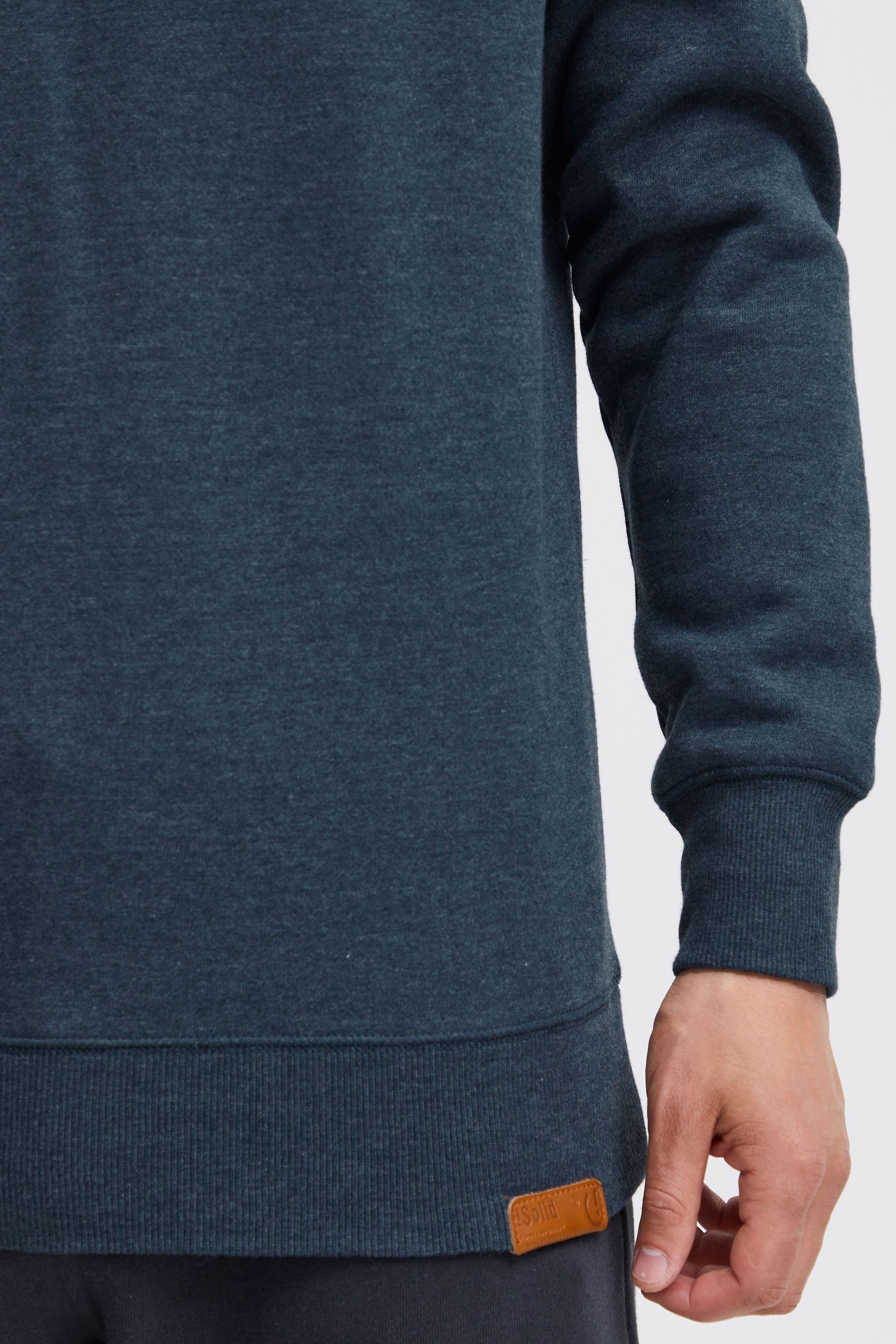 !Solid Sweatshirt SDTrip O-Neck Sweatpullover mit Fleece-Innenseite