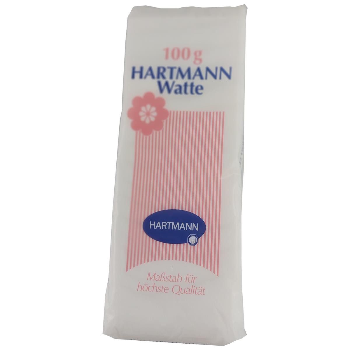 HARTMANN Wattepadspender Hartmann Watte 10002226 100g