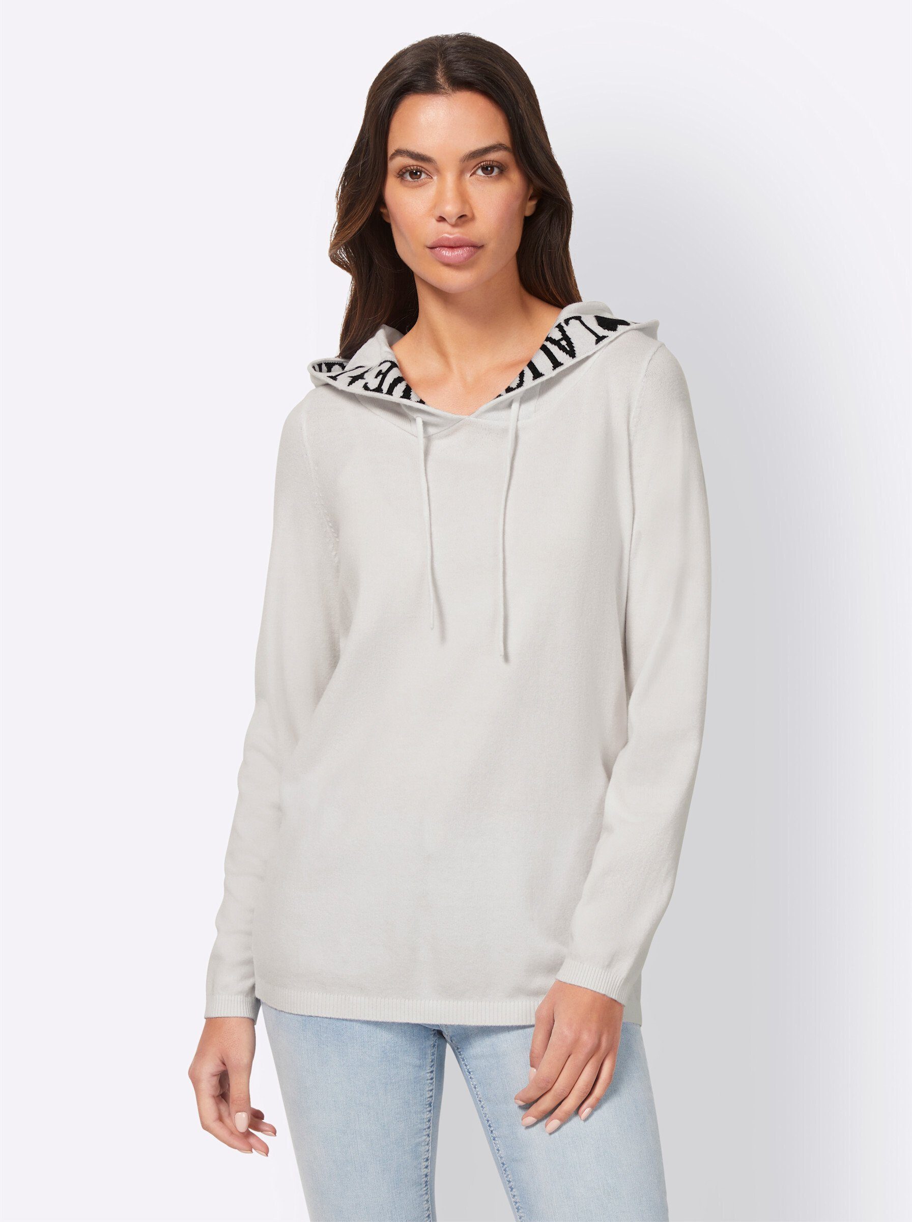 heine Strickpullover Kapuzenpullover günstig online kaufen